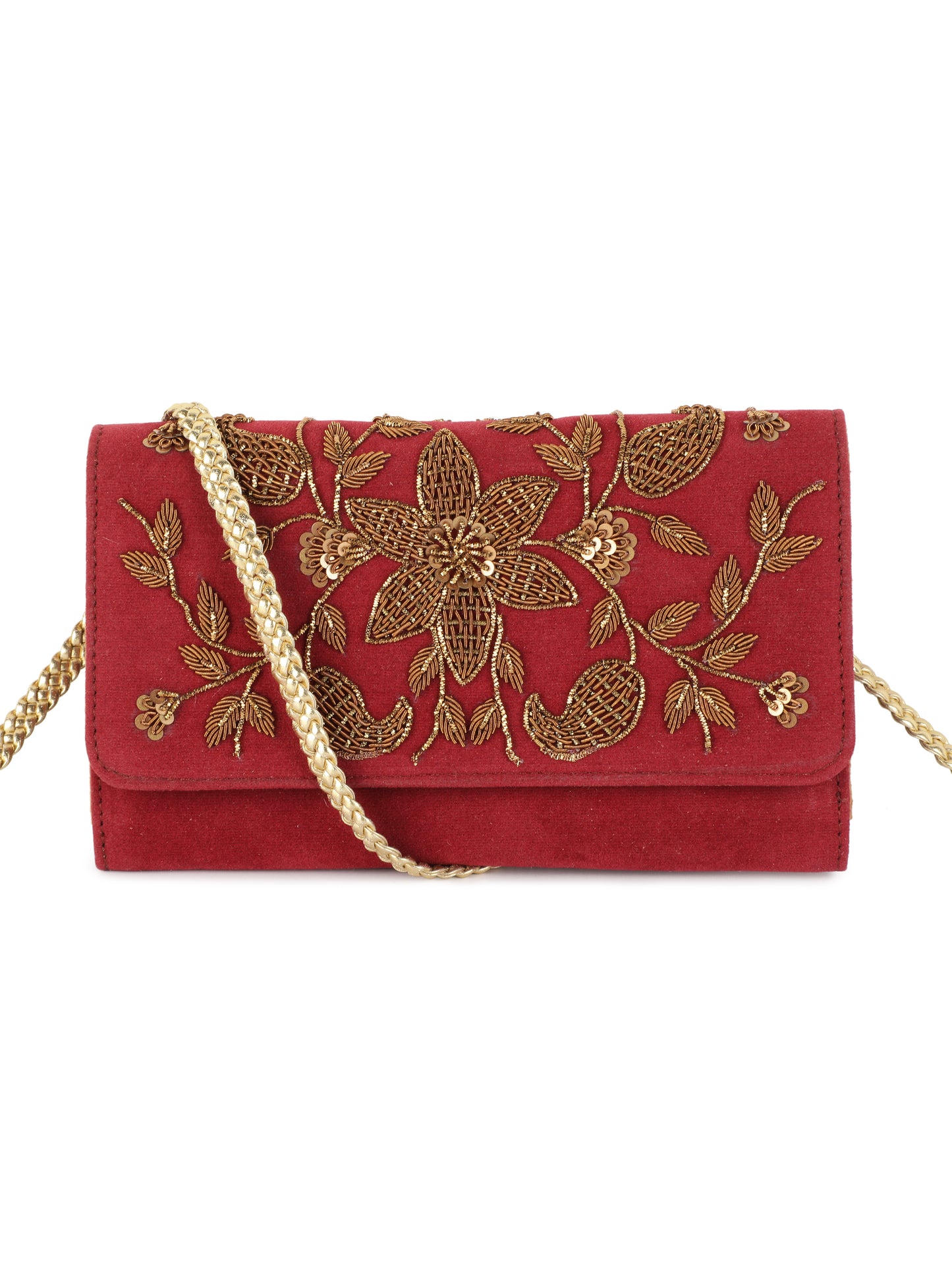 Amica Slexia Light Red Clutch & Jutie Set
