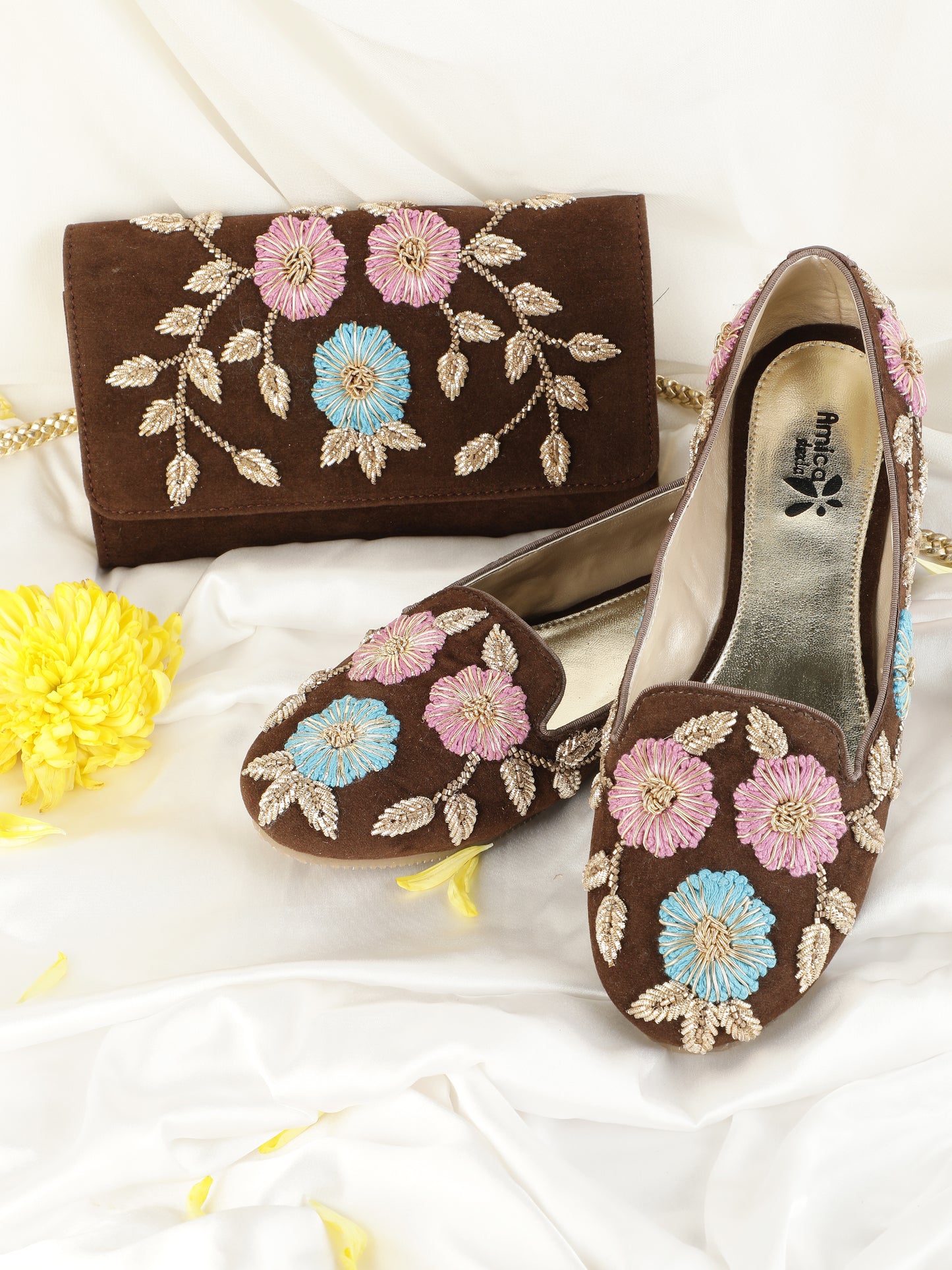 Multi Floral Jutie