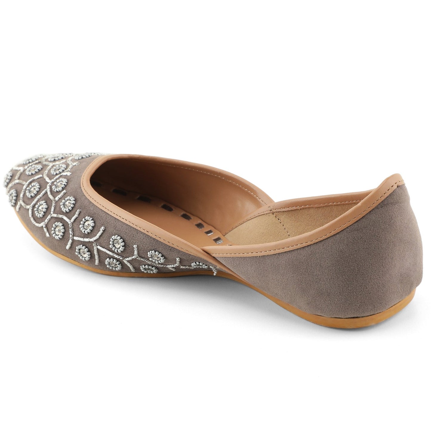 Grey Jaipuri Jutie