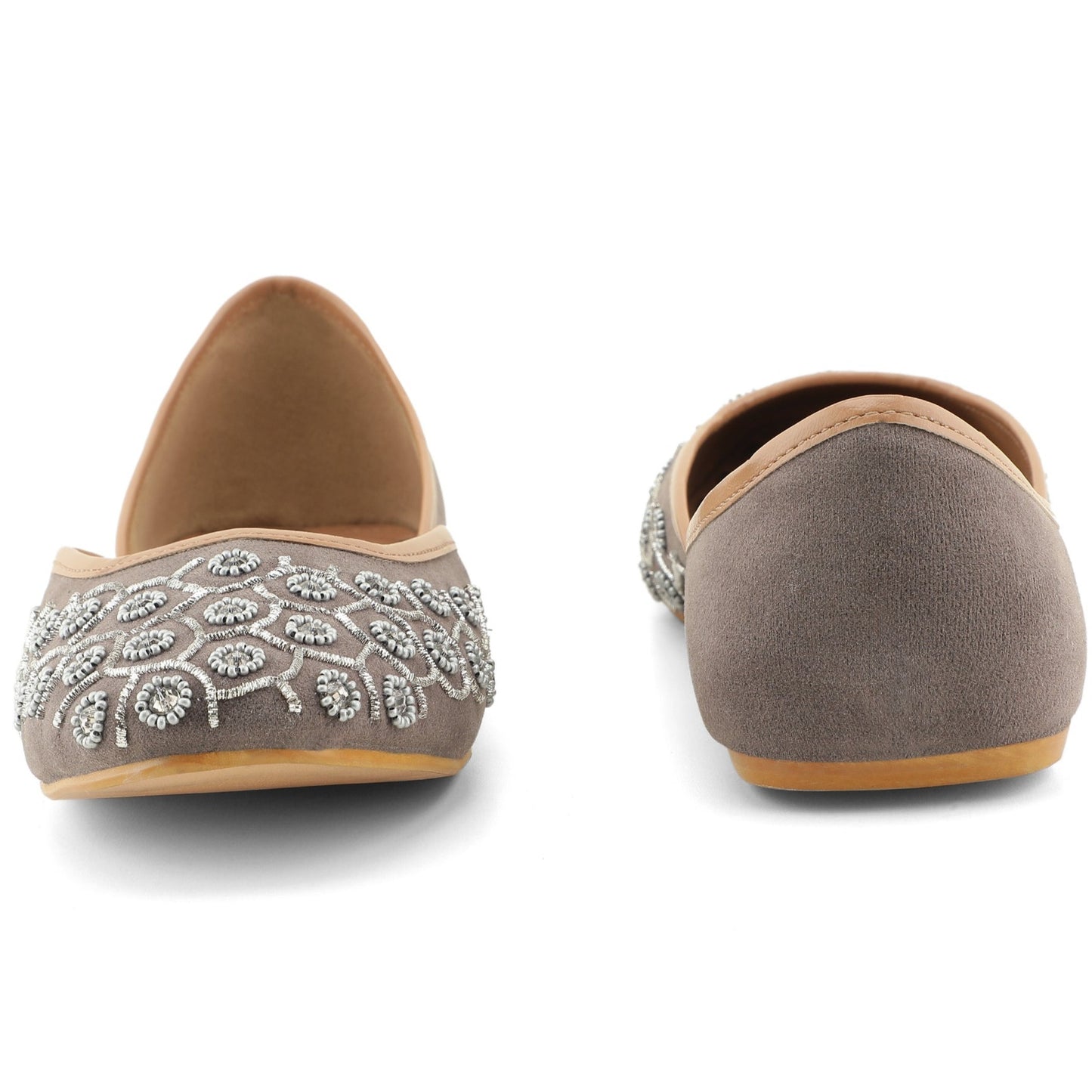 Grey Jaipuri Jutie