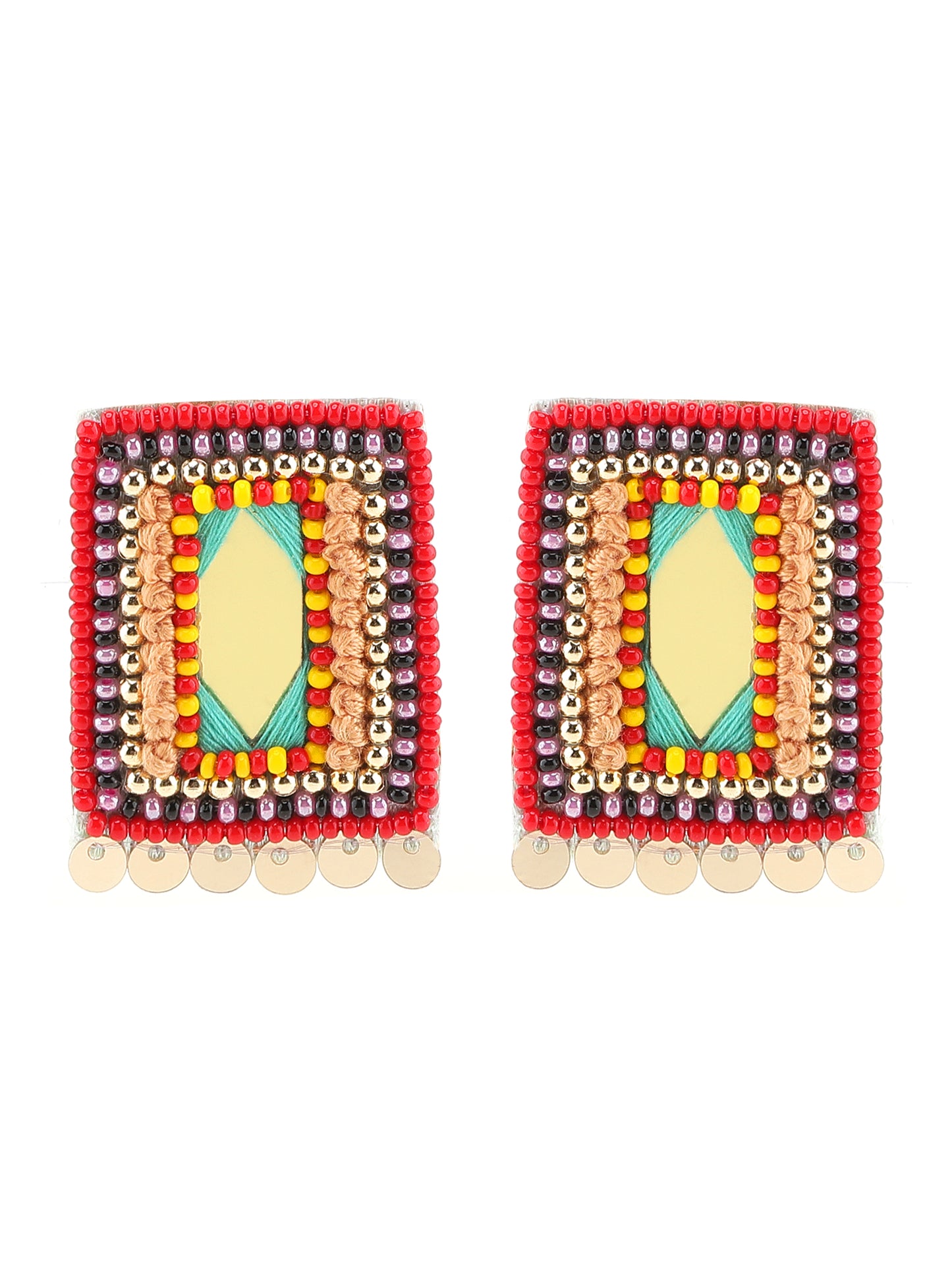 Multi Color Jaipuri Ear Pin