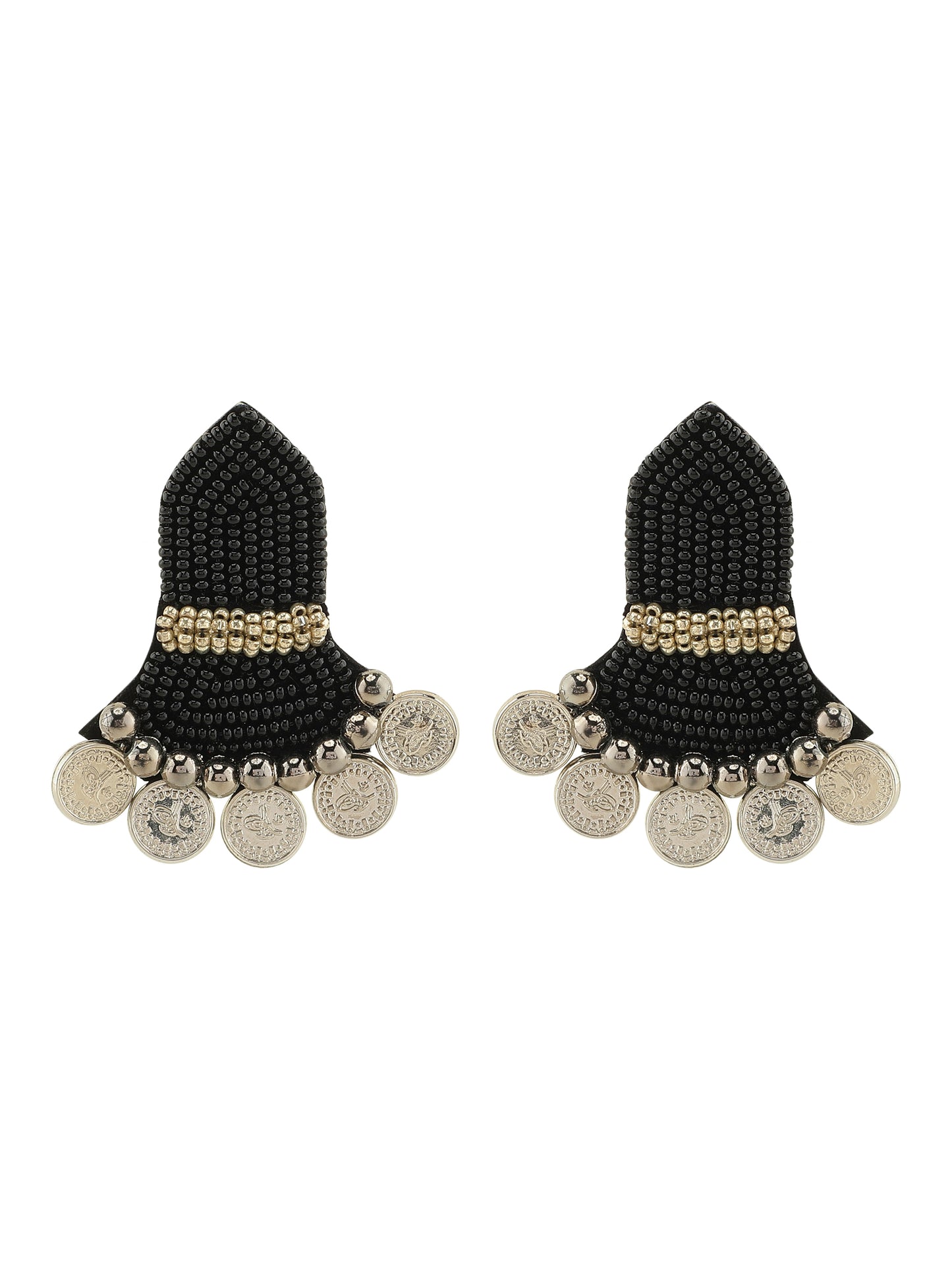 Black Jodhpuri Jhumka