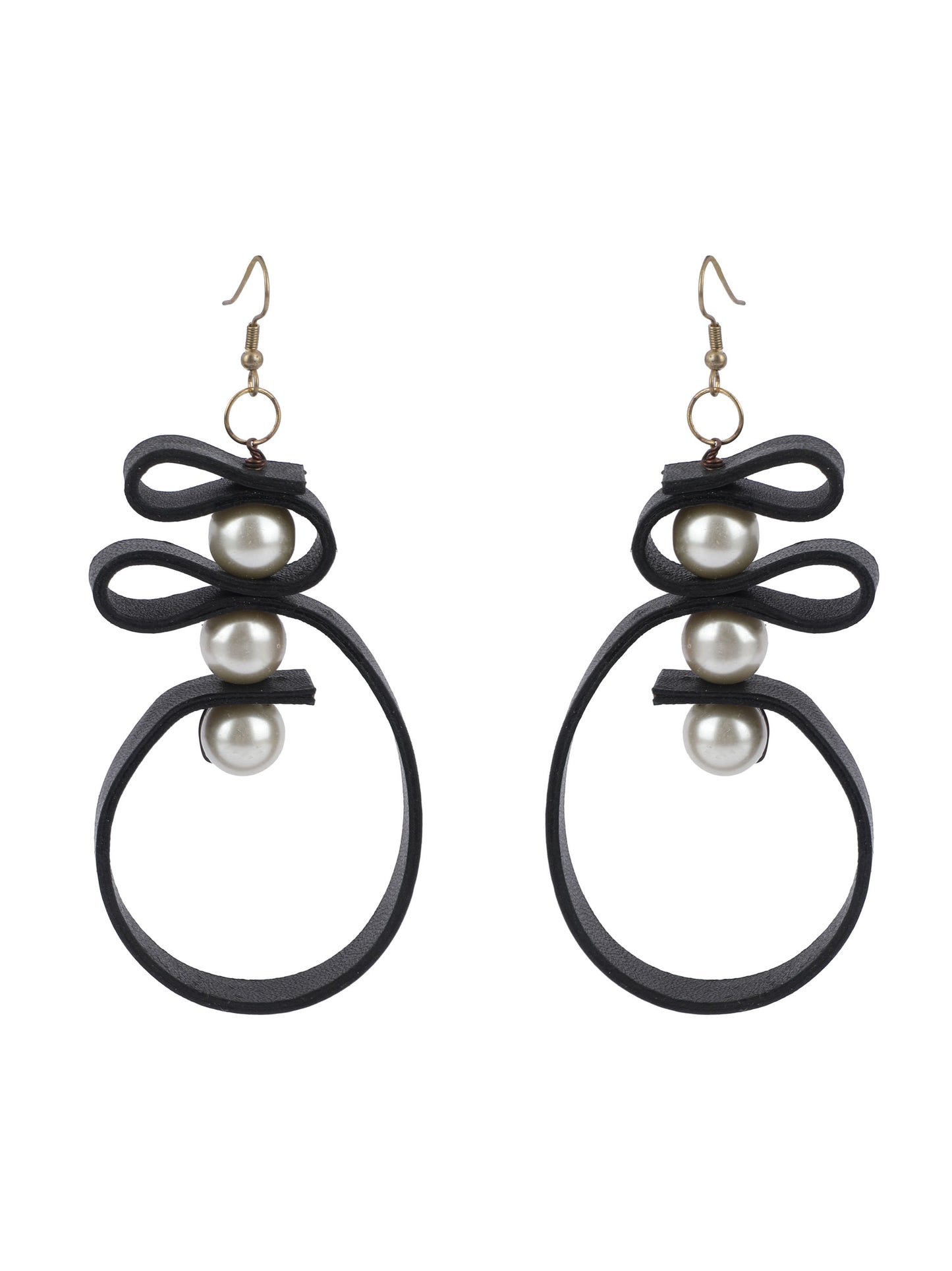 Black L.A Modern Earring