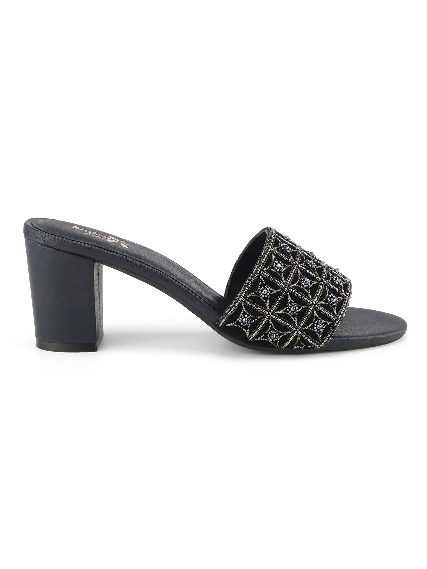 Full Black Rani Look Heels