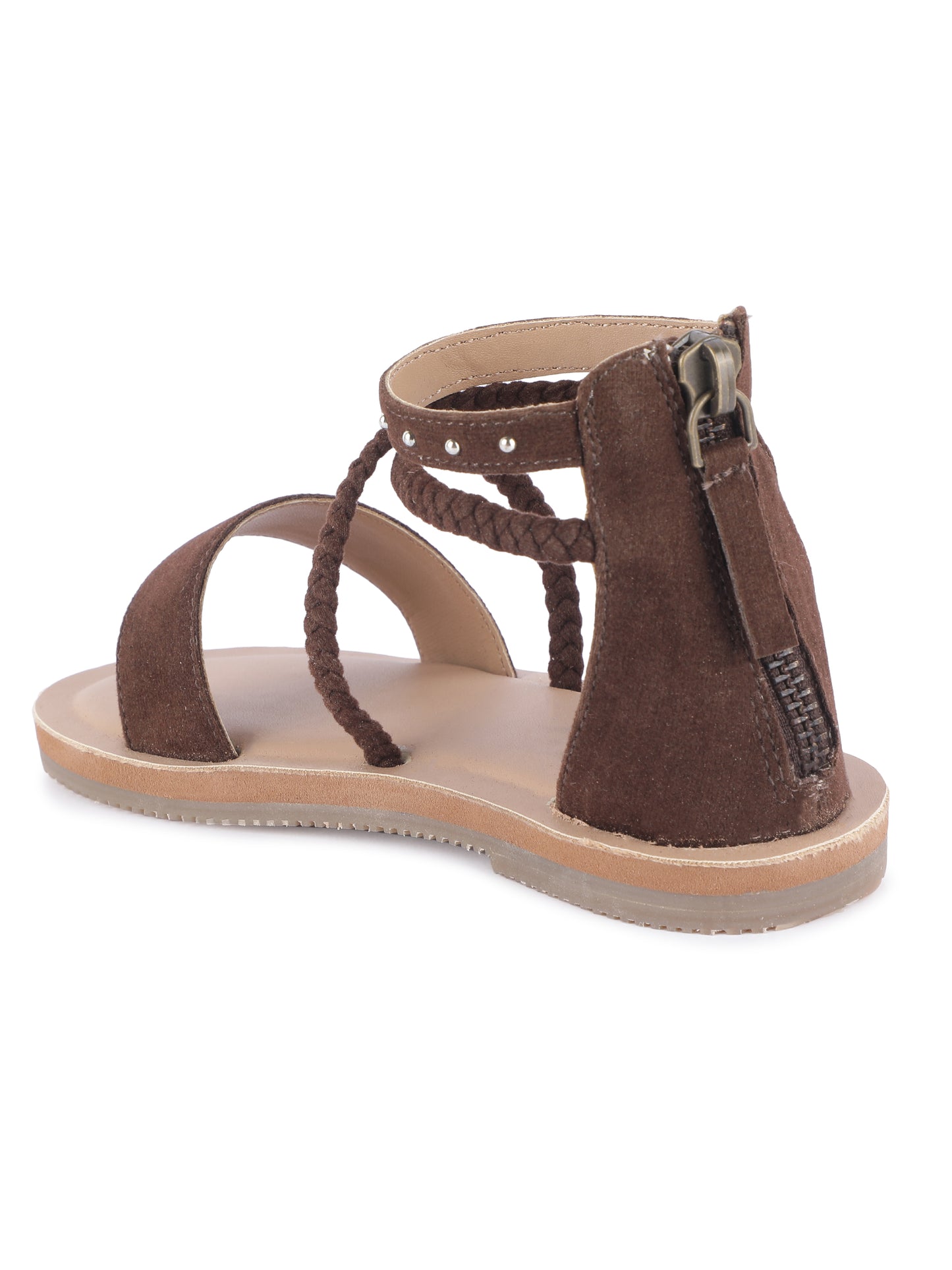 Brown High Ankle Kid's Lona