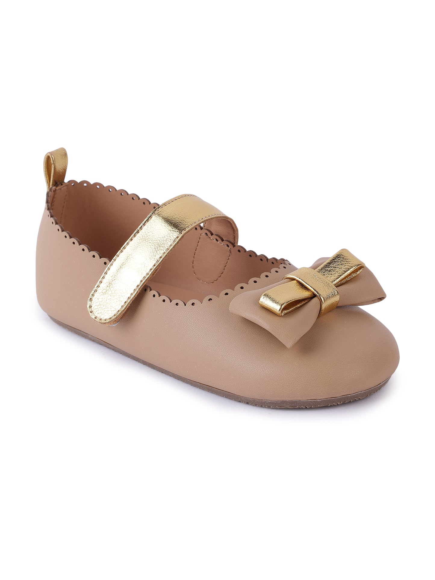 Beige Ballerina Leisure Footies