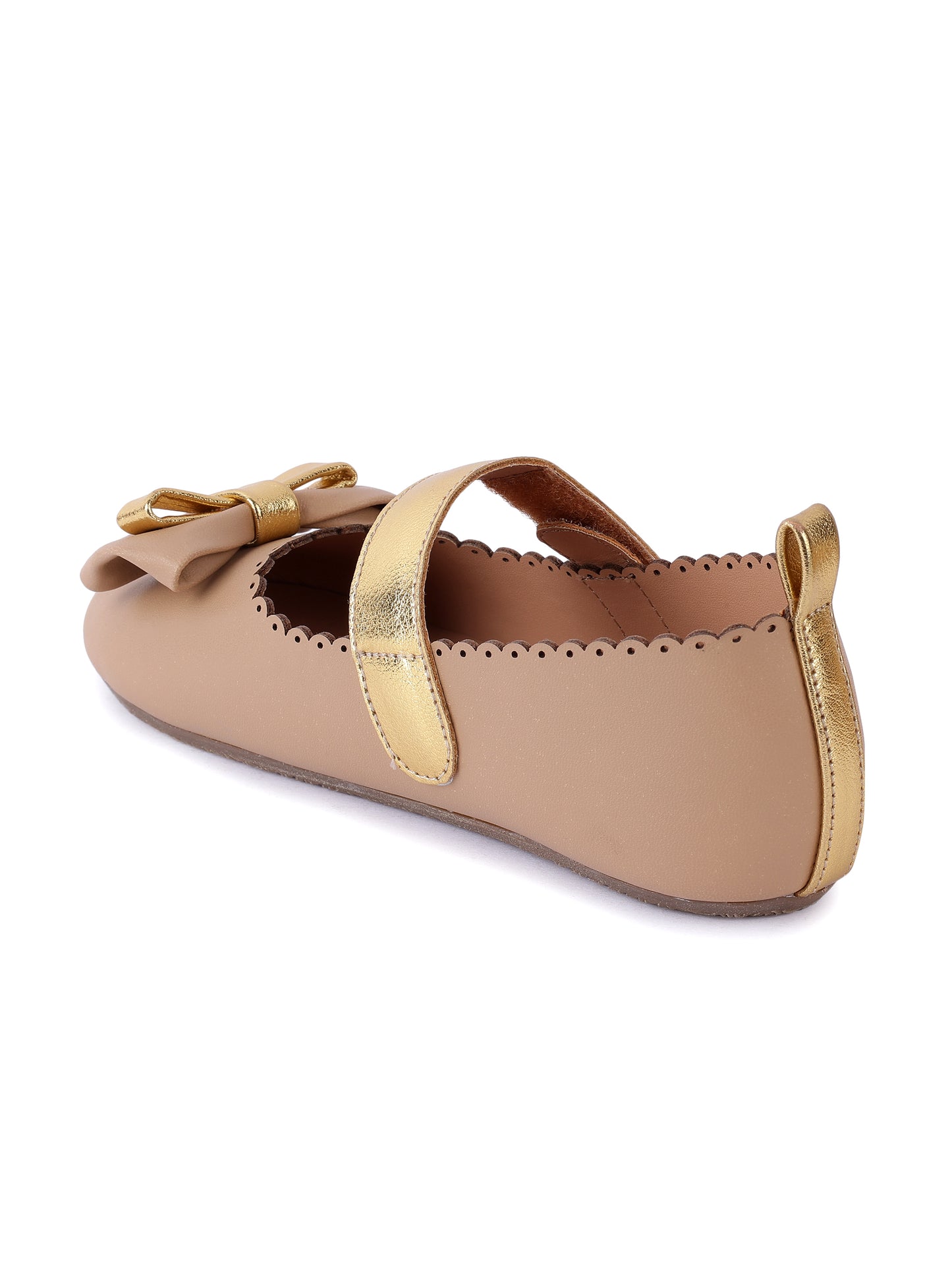 Beige Ballerina Leisure Footies