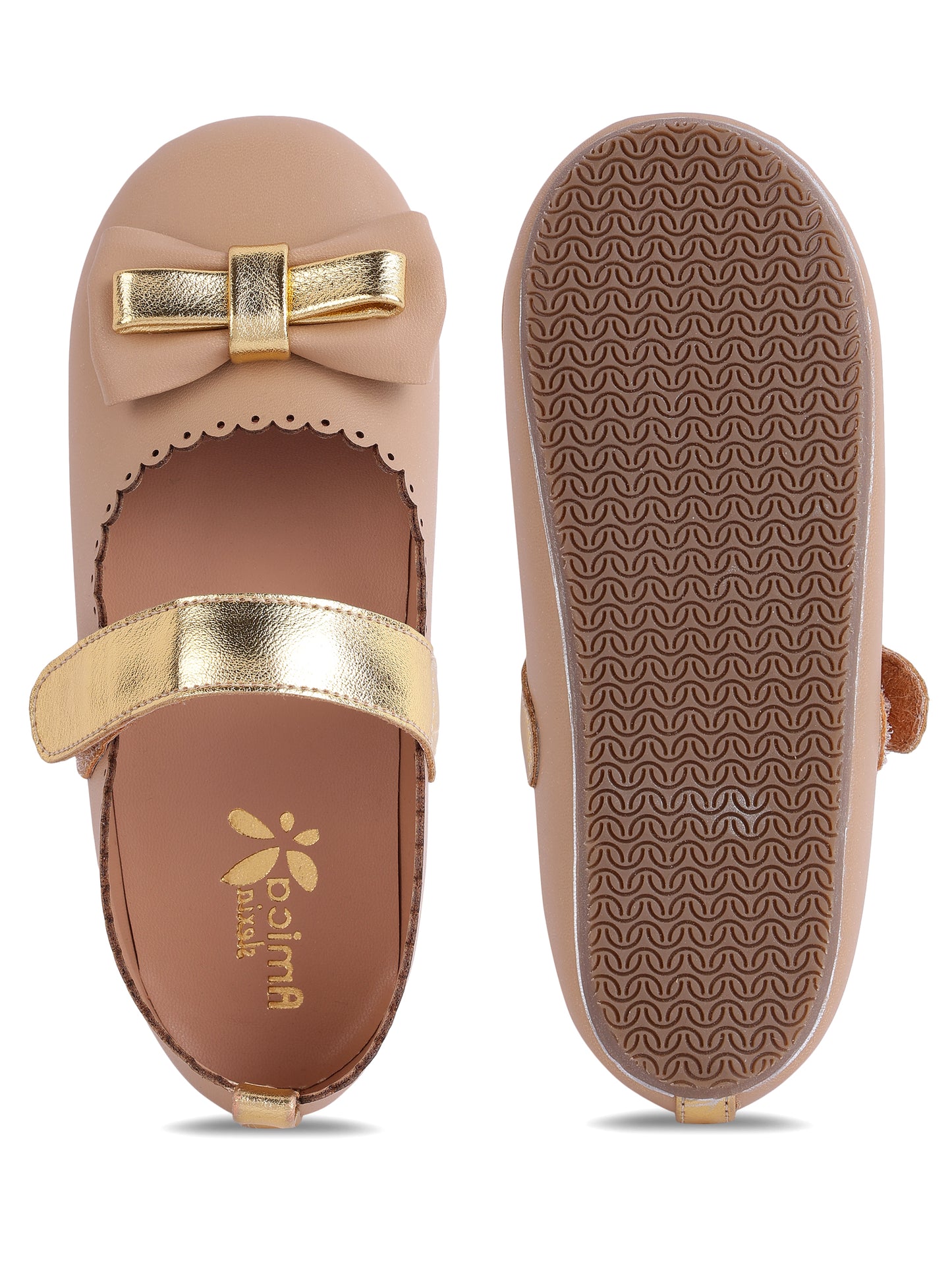 Beige Ballerina Leisure Footies