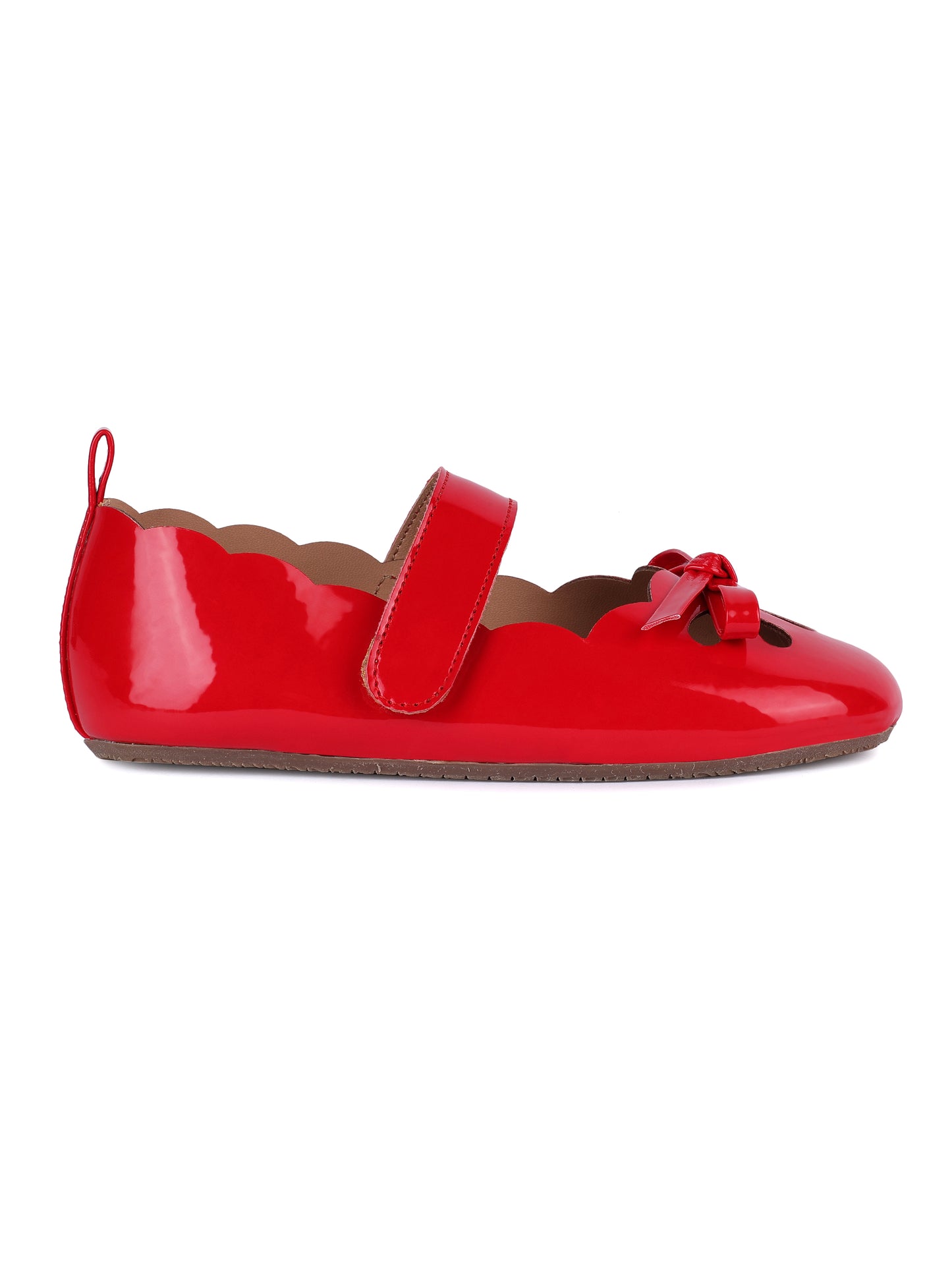 Red Ballerina Leisure Footies