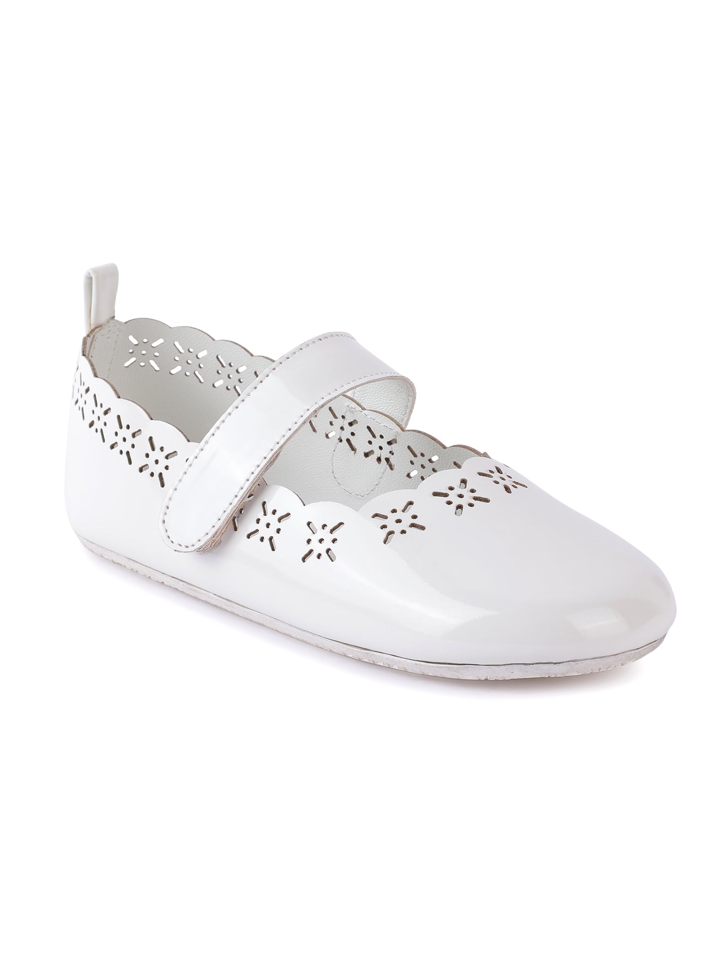 Kids White Ballerina Leisure Footies