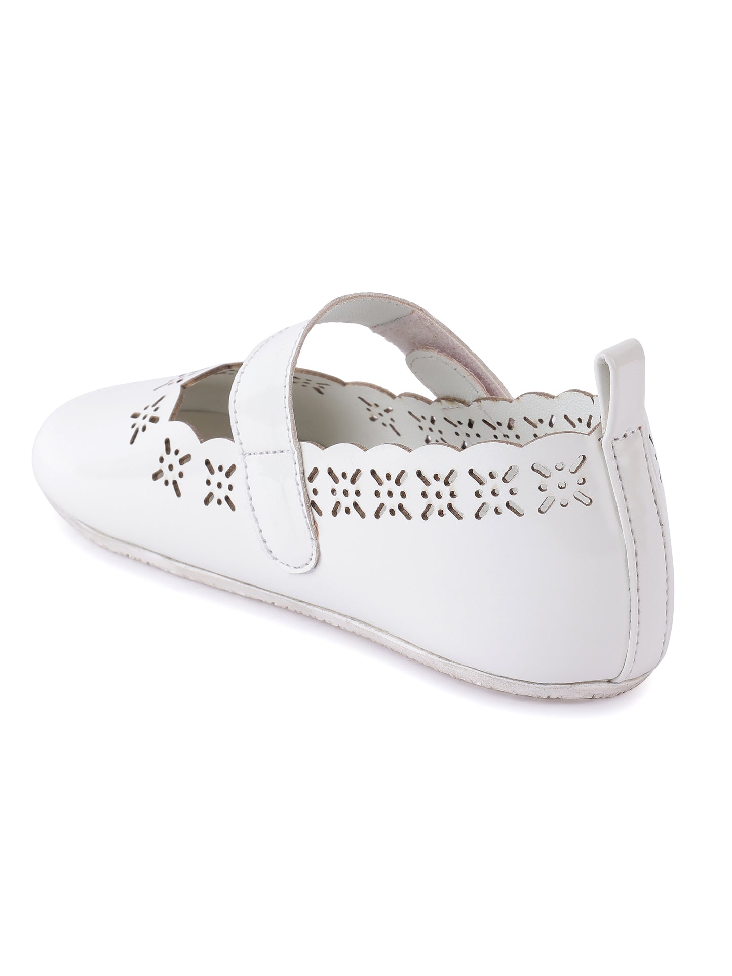 Kids White Ballerina Leisure Footies