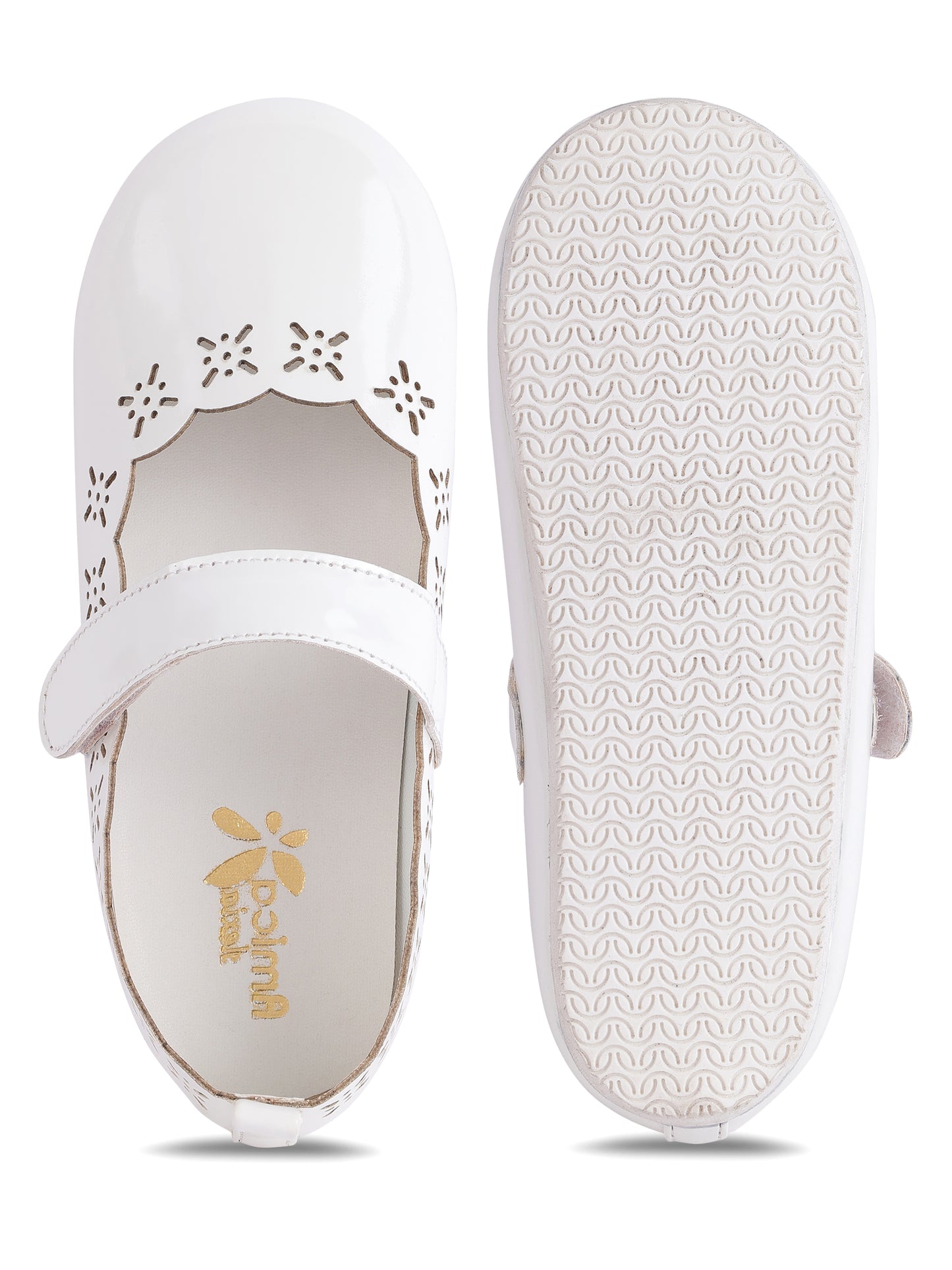 Kids White Ballerina Leisure Footies