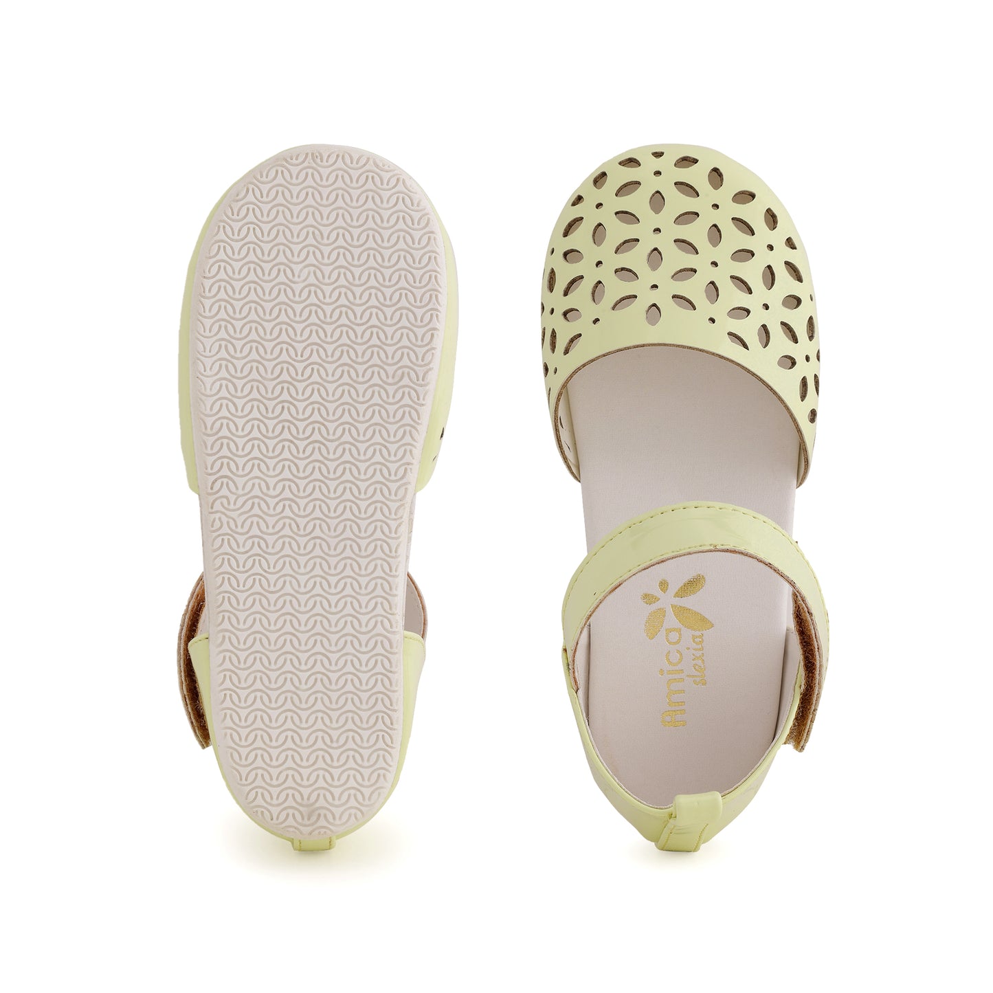 Lemon Color Full Of Leisure Footies