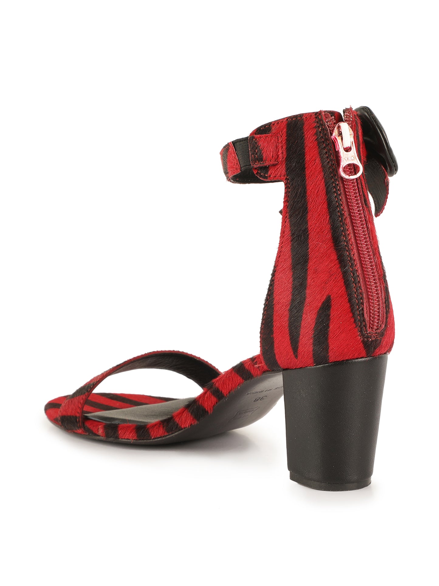 Red Tiger design 3-inches Heels