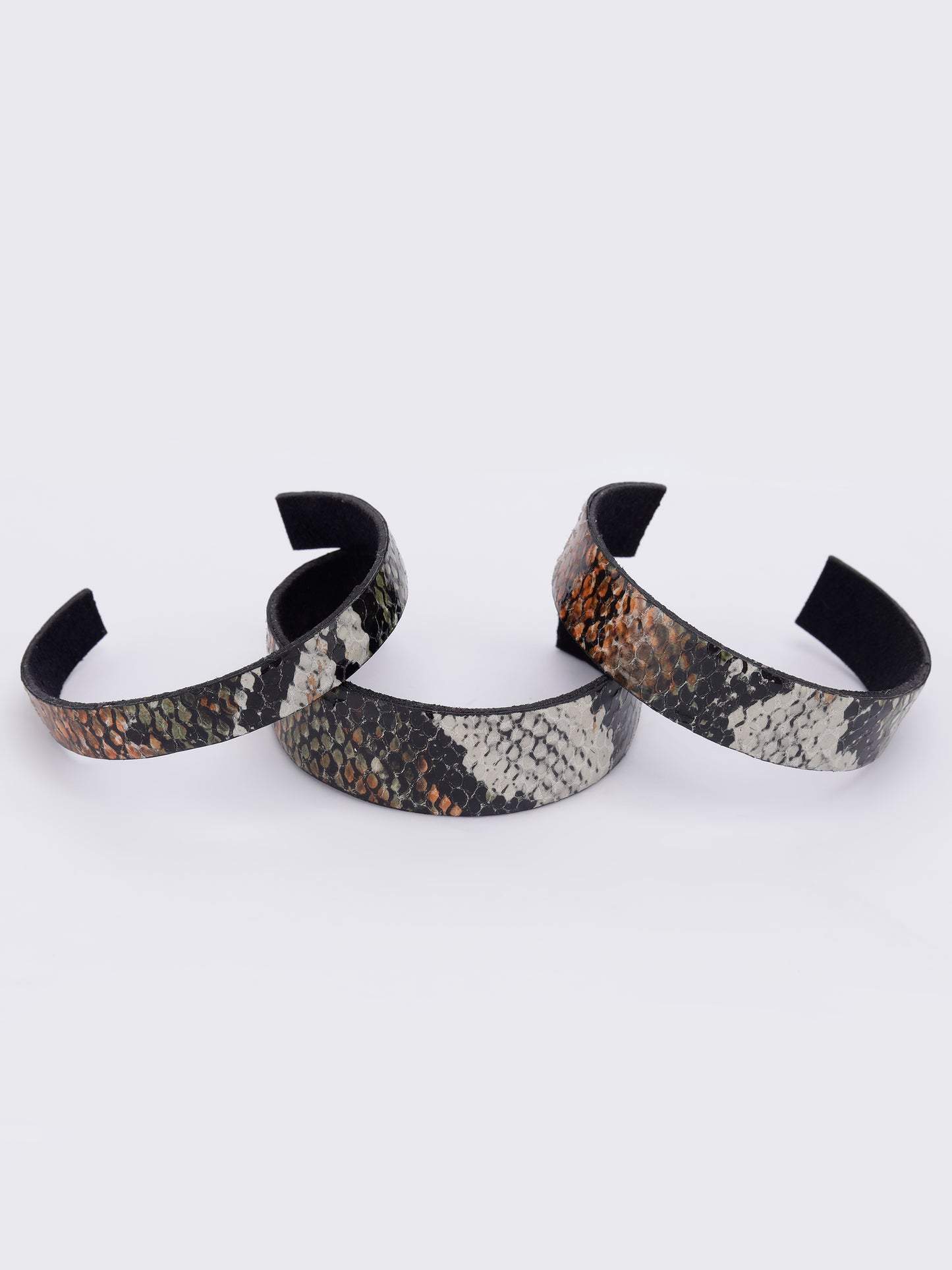 Snake Design Bangle (Set of 3)