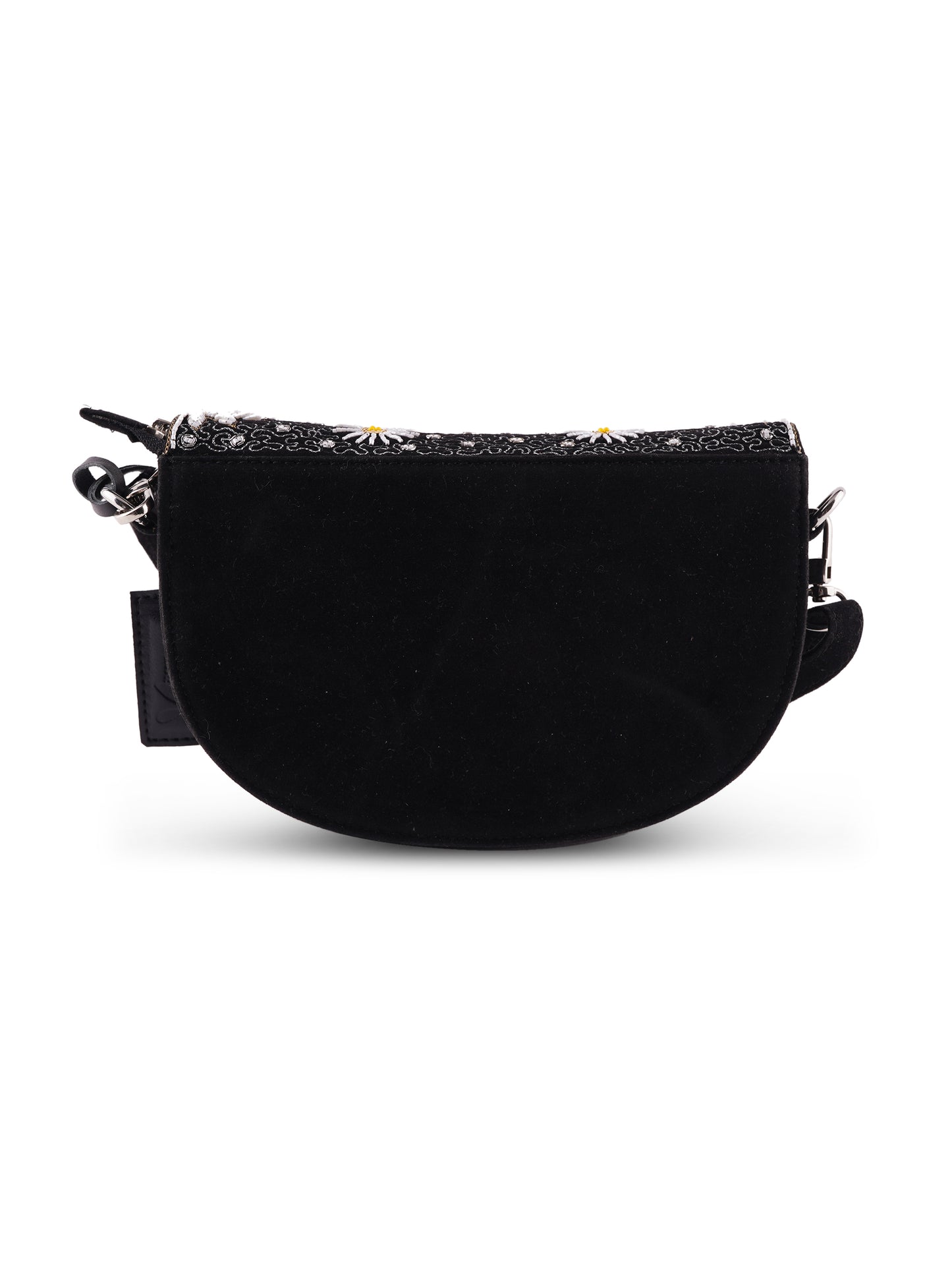 Black Women Sling Bag Handcrafted Stylish Printed Slingbag for Women, Girls Travel Crossbody Bags