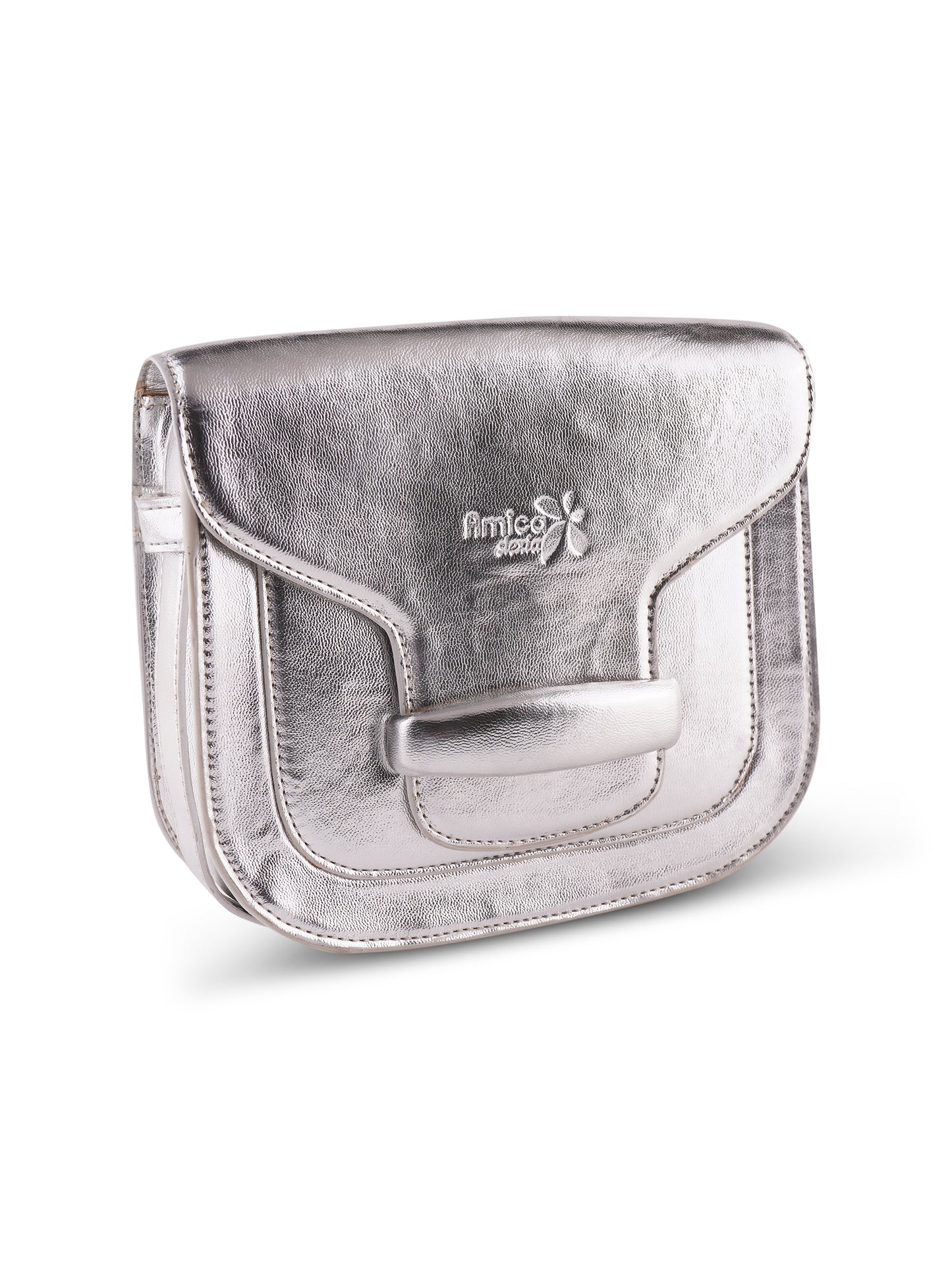 Silver Women Sling Bag Handcrafted Stylish Printed Sling bag for Women, Girls Travel Crossbody Bags