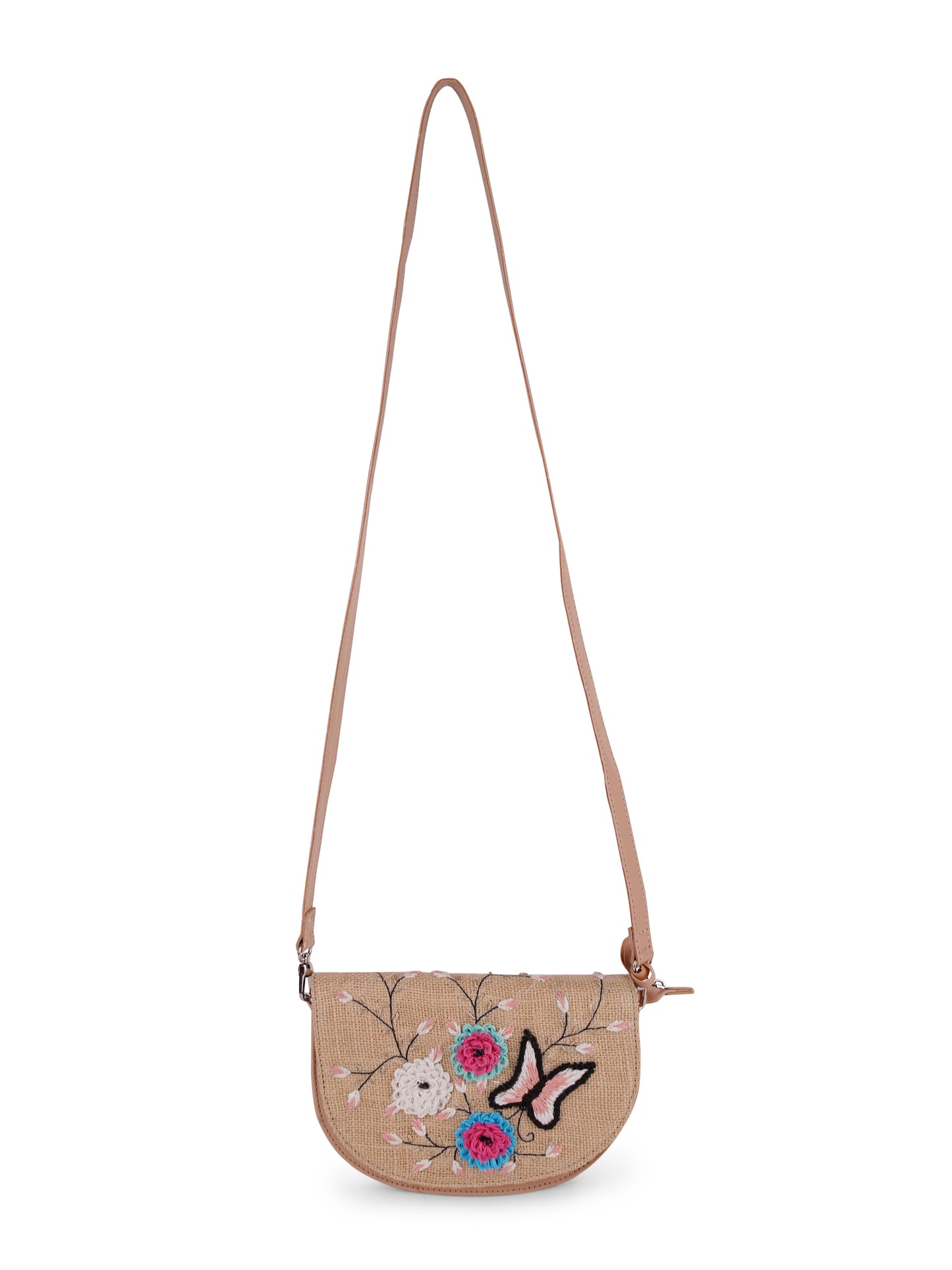 Stylish Printed Beige Sling bag for Women