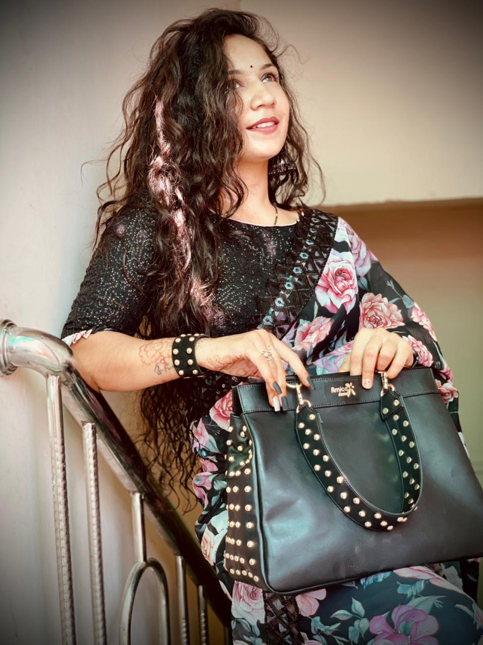 Rivit style Handbag & Mule Combo