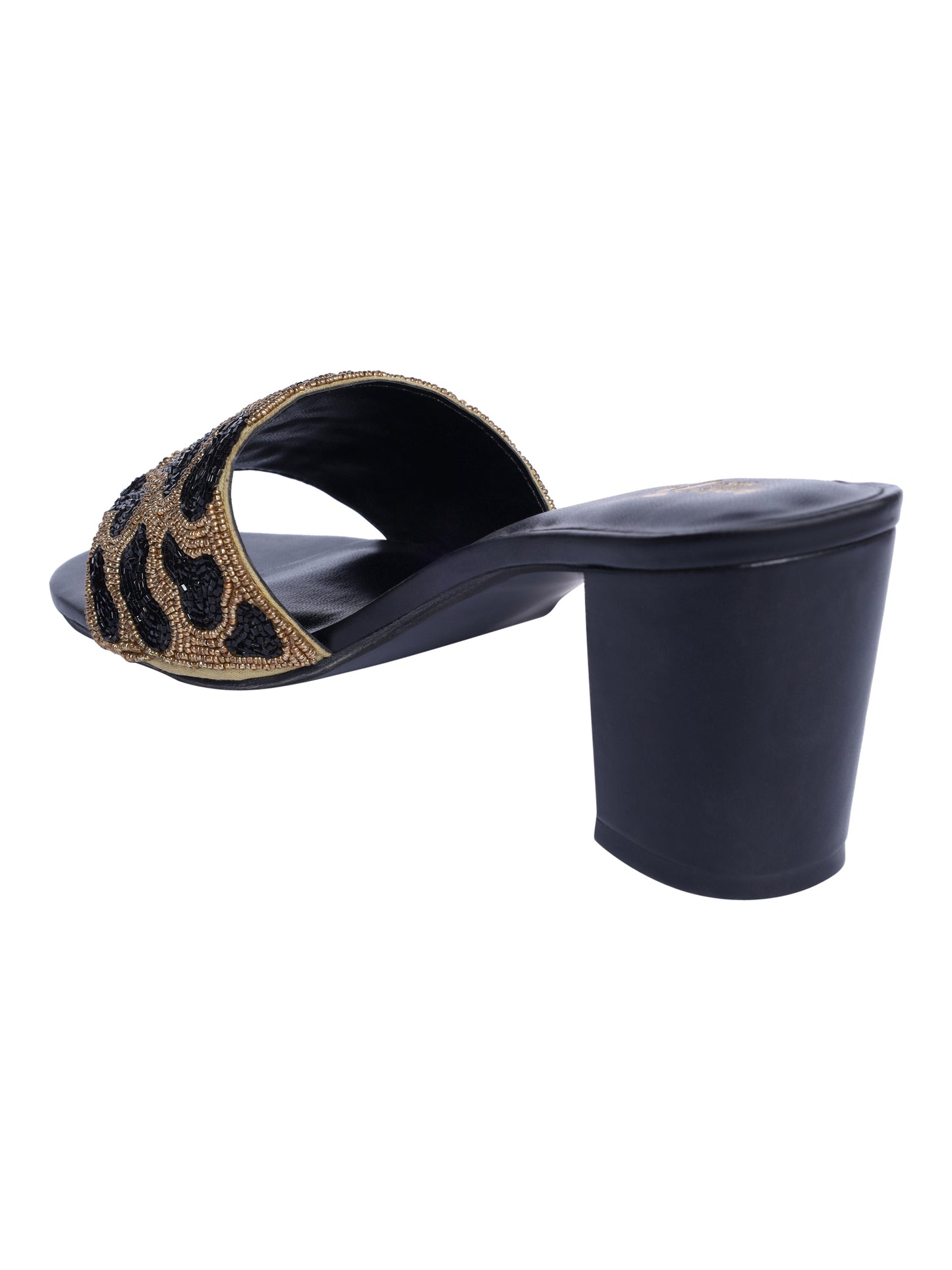Black 'n' Brown Designer Heels