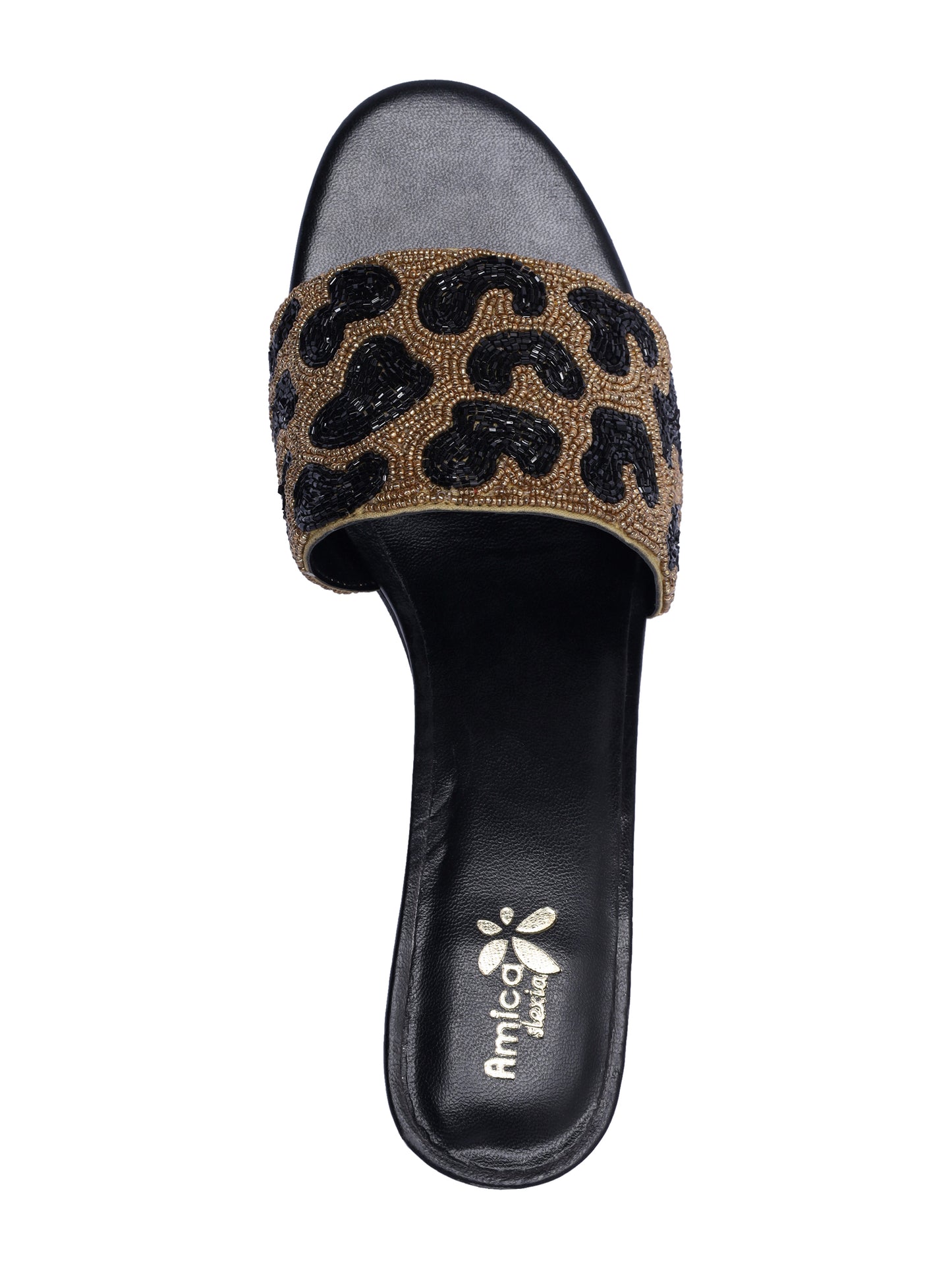 Black 'n' Brown Designer Heels