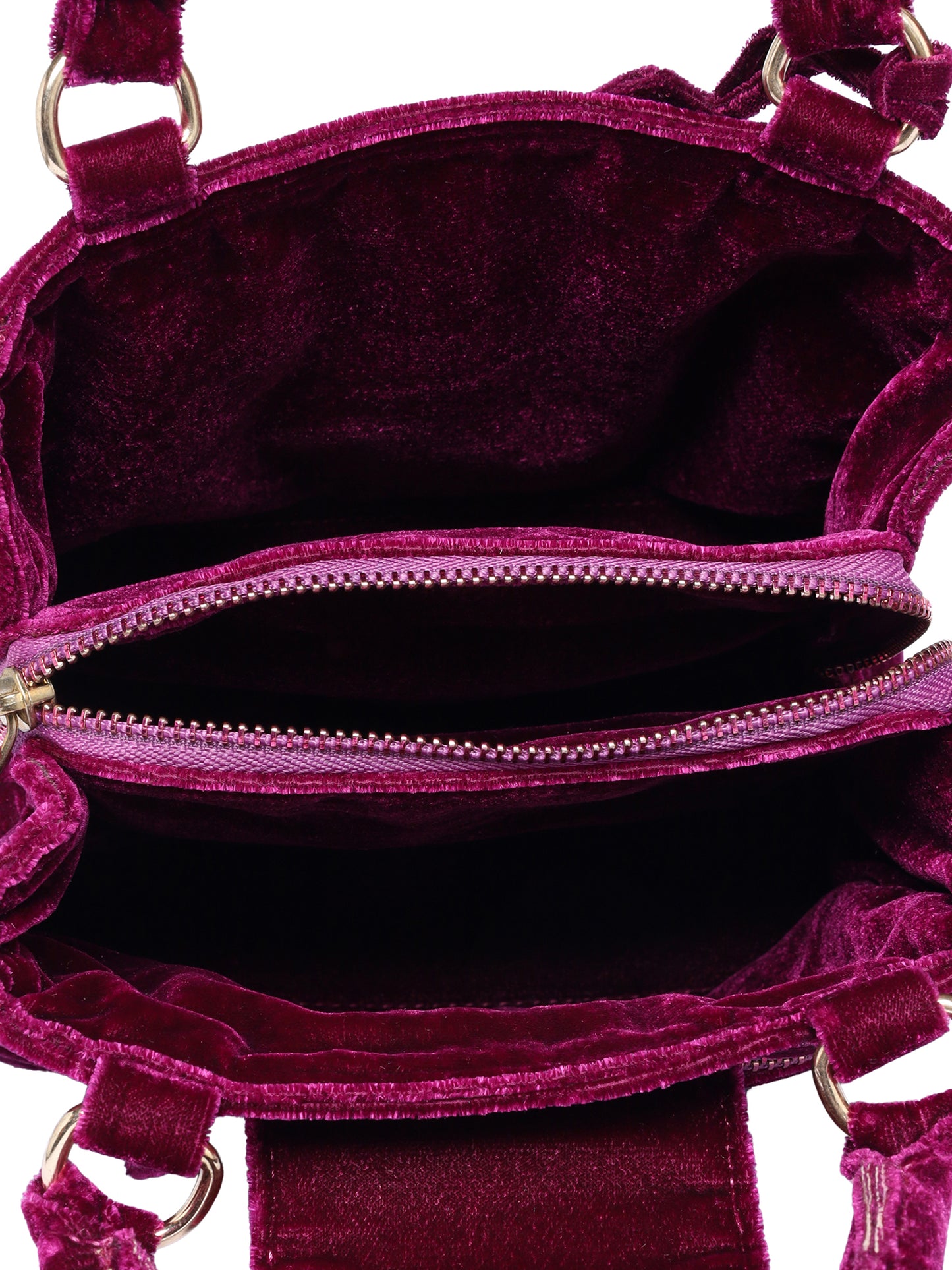 Magenta Royal Look Purse