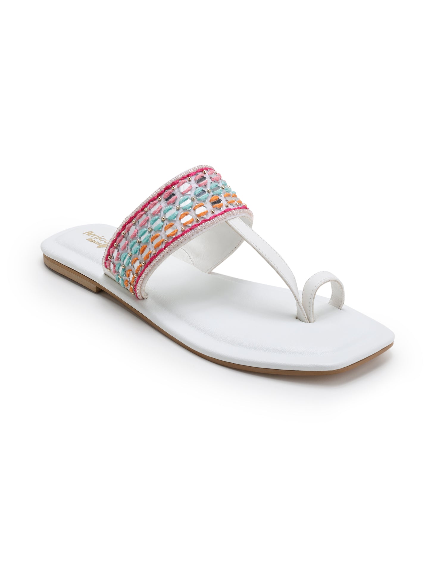 Mirror On the toe White Combo