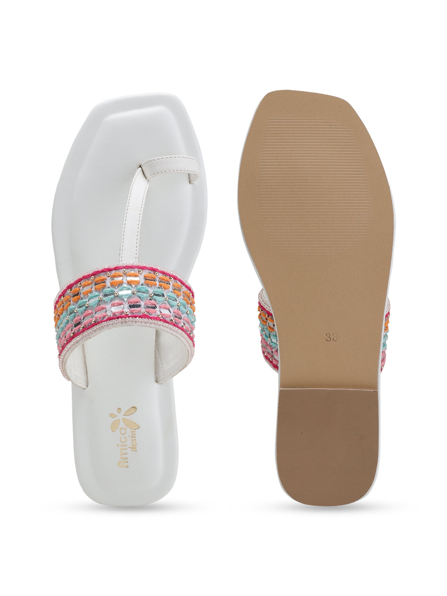 Mirror On the toe White Combo