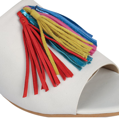 Multi Tassel Mule