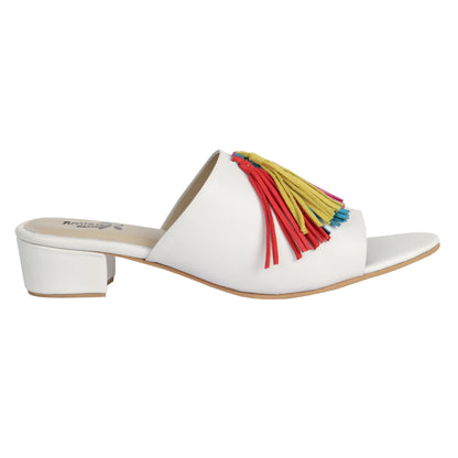 Multi Tassel Mule