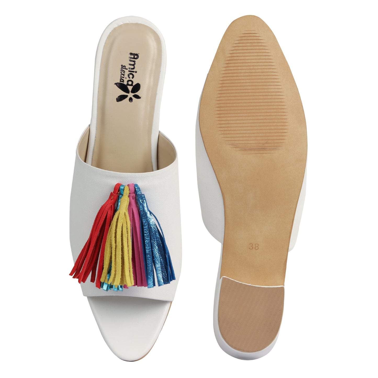 Multi Tassel Mule