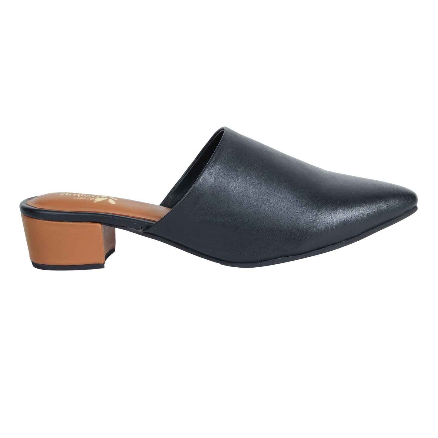 Black Formal Mule