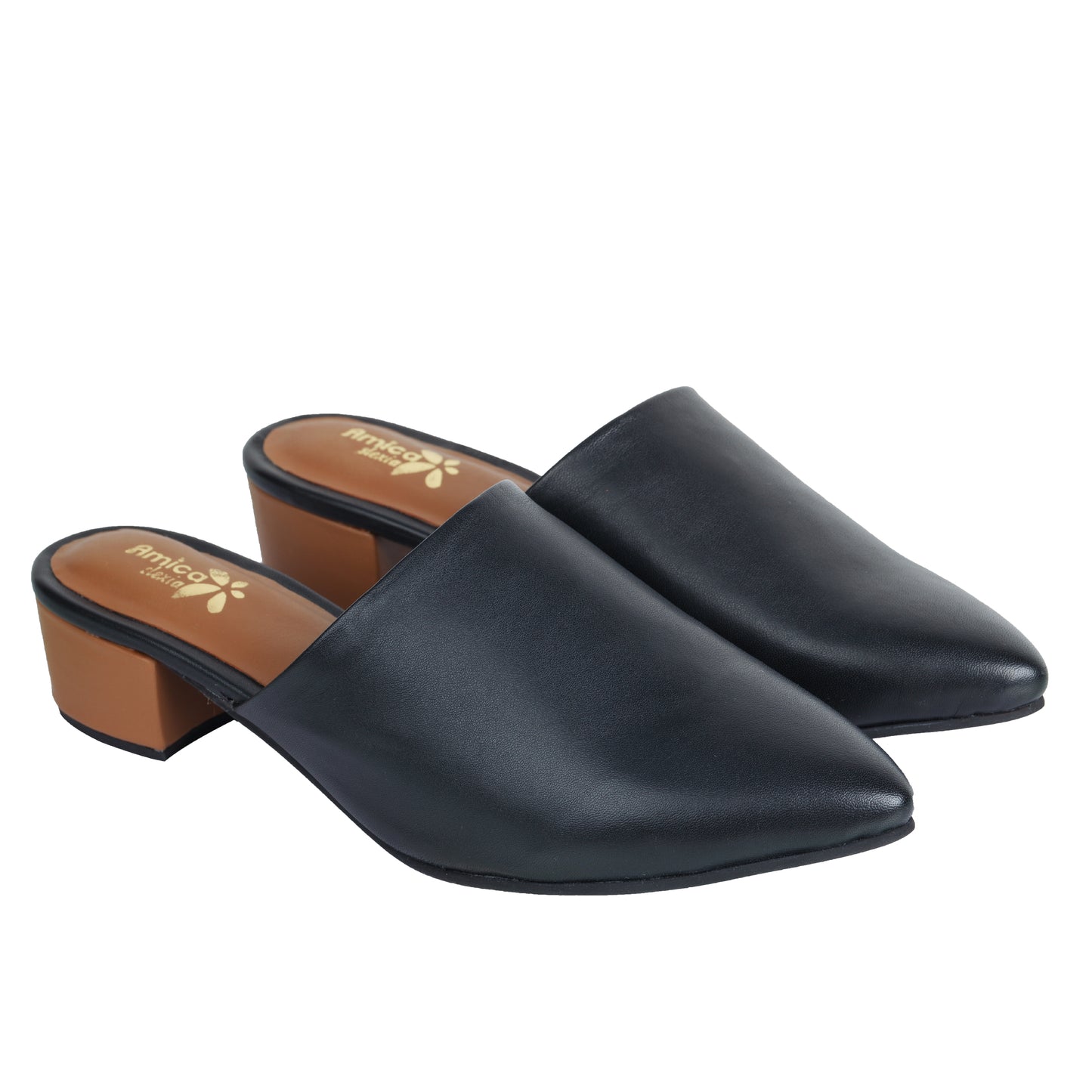 Black Formal Mule