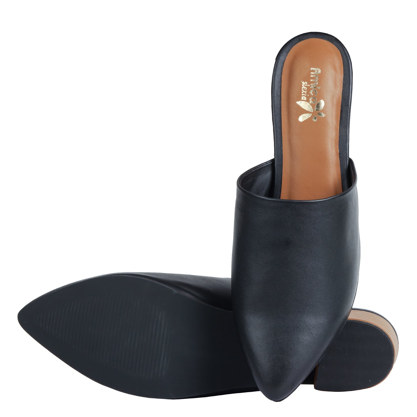 Black Formal Mule