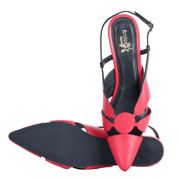 Red Pointed Mule