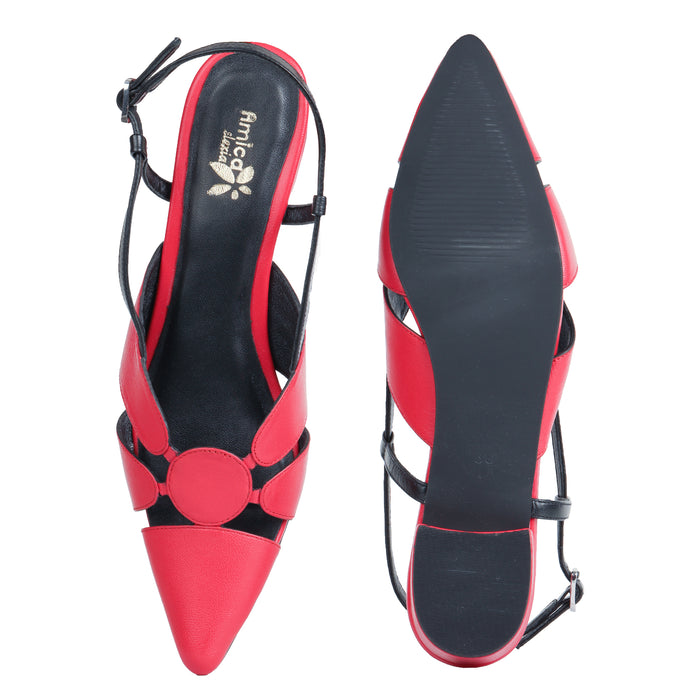 Red Pointed Mule