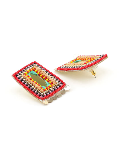 Multi Color Jaipuri Ear Pin