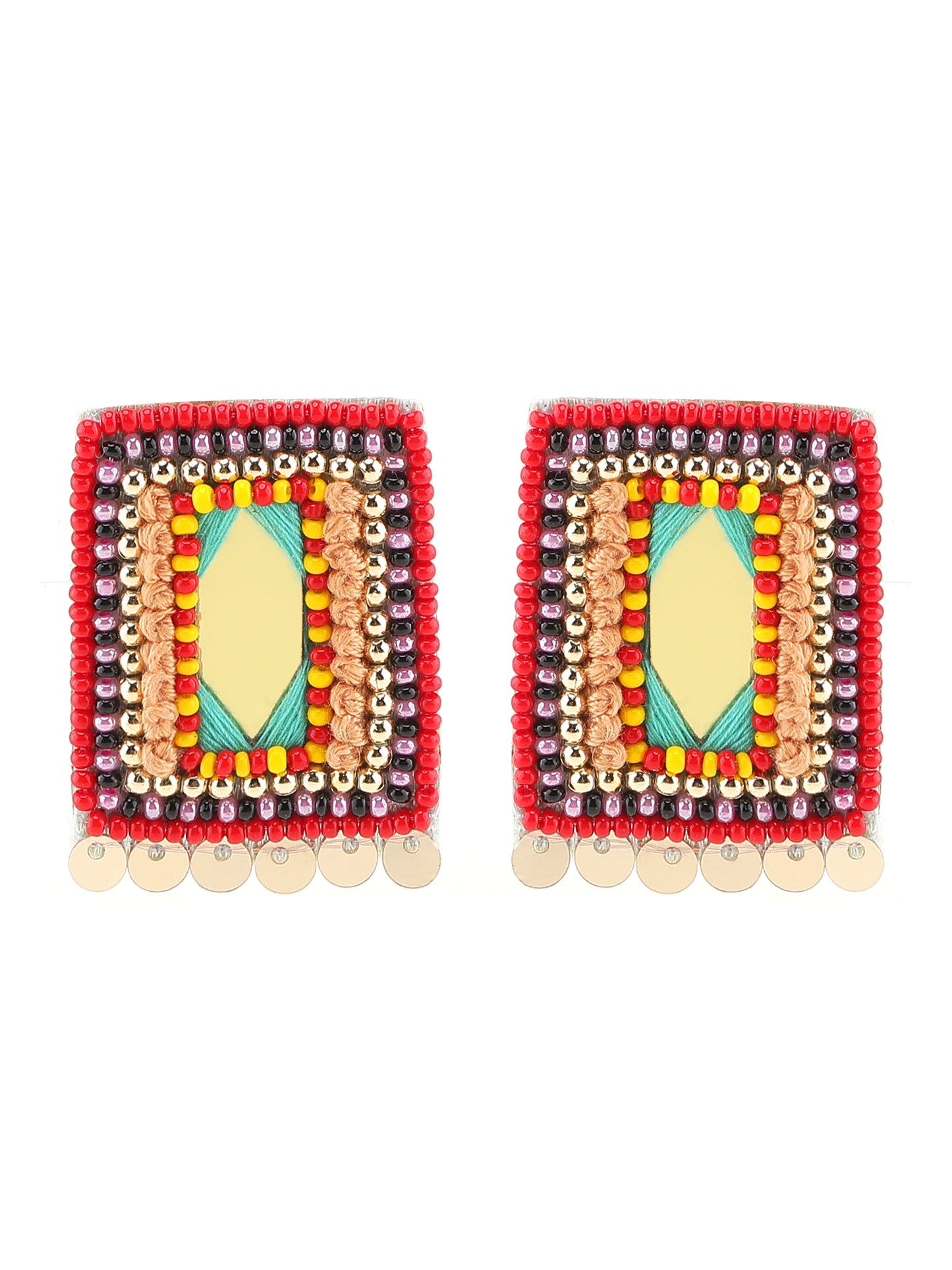 Multi Color Jaipuri Ear Pin