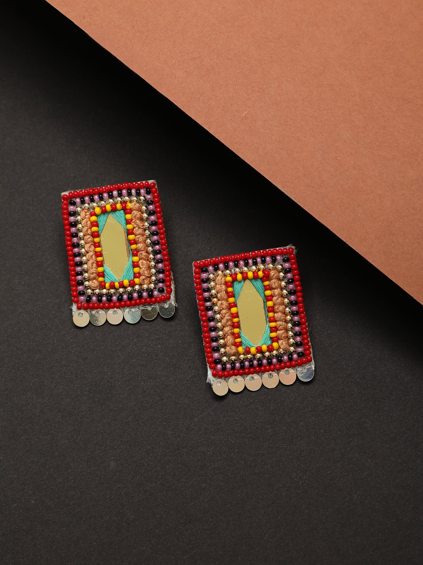 Multi Color Jaipuri Ear Pin