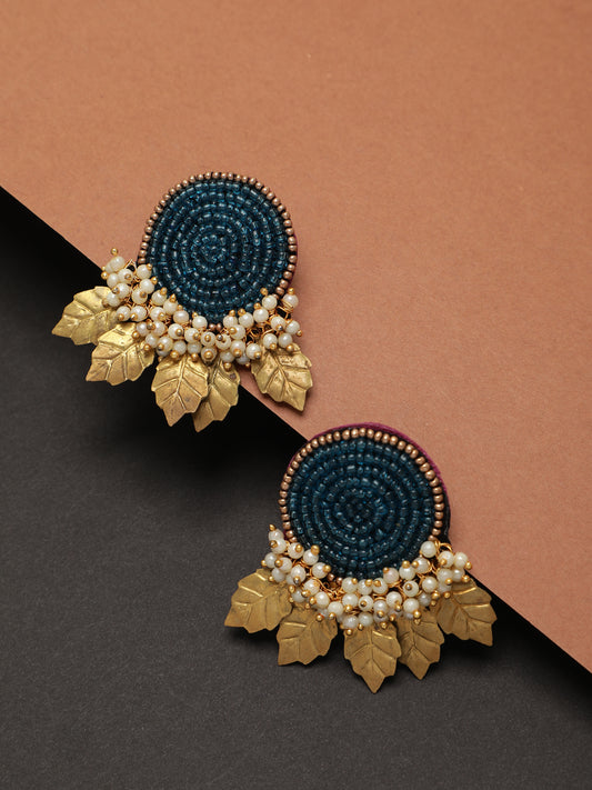 Dark Blue Banjara Jhumka