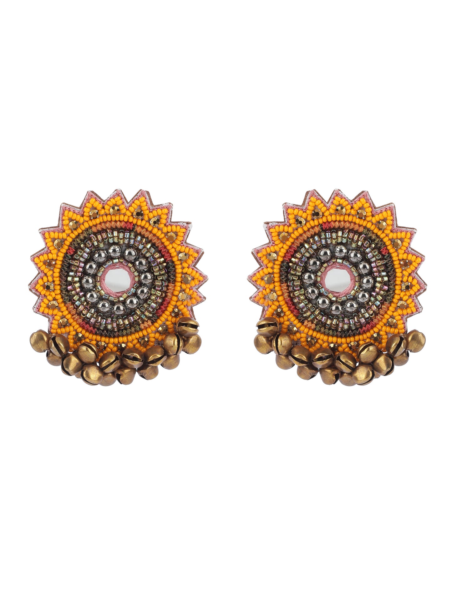 Sun Flower Design Earring