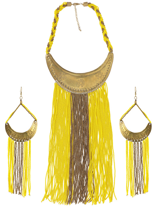 Modern Egyptian Design Necklace Set