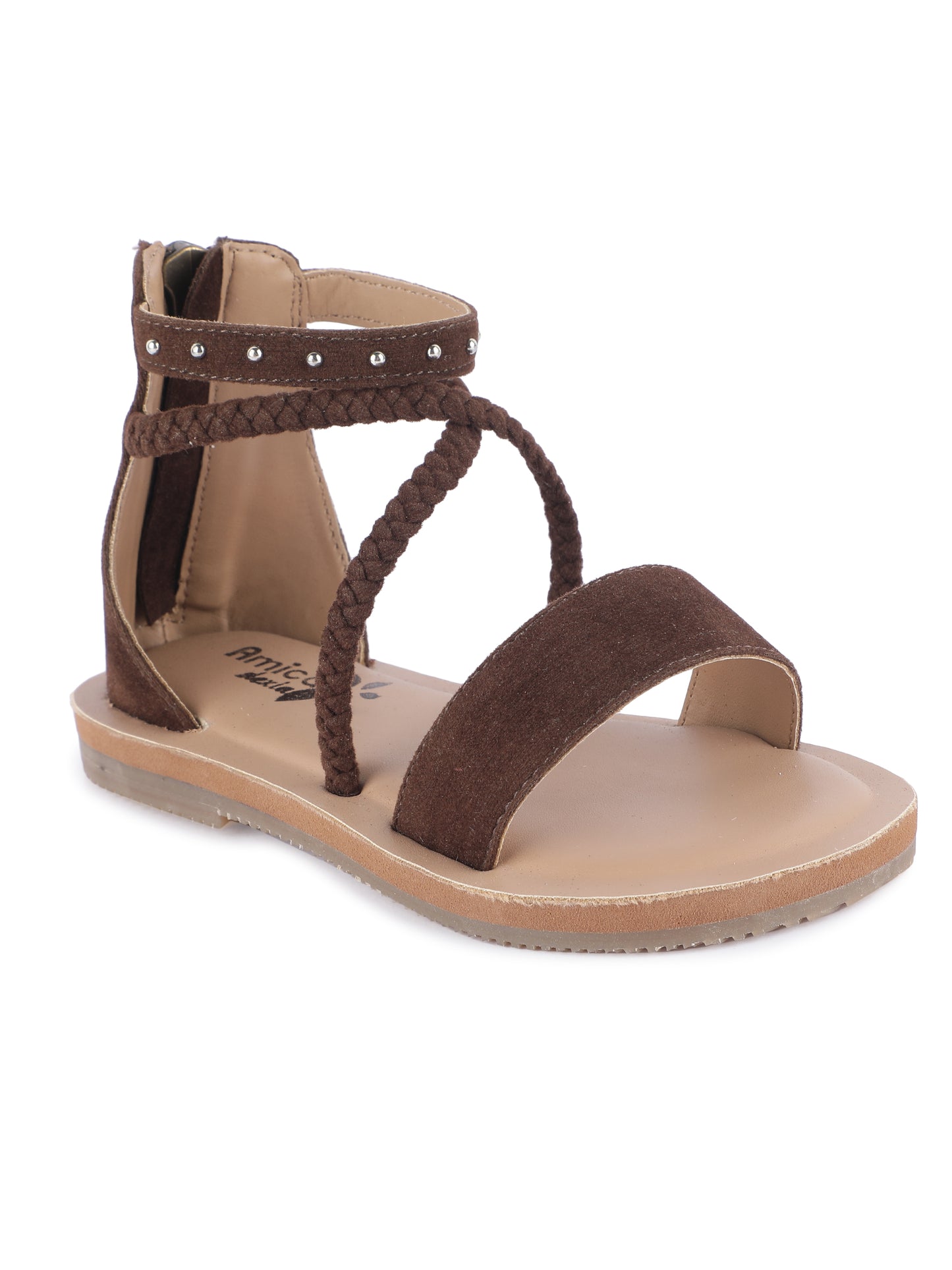 Brown High Ankle Kid's Lona