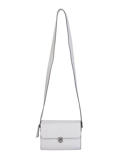 Women’s White Crossbody Sling Bag