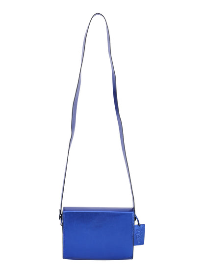 Women’s Metallic Blue Crossbody Sling Bag
