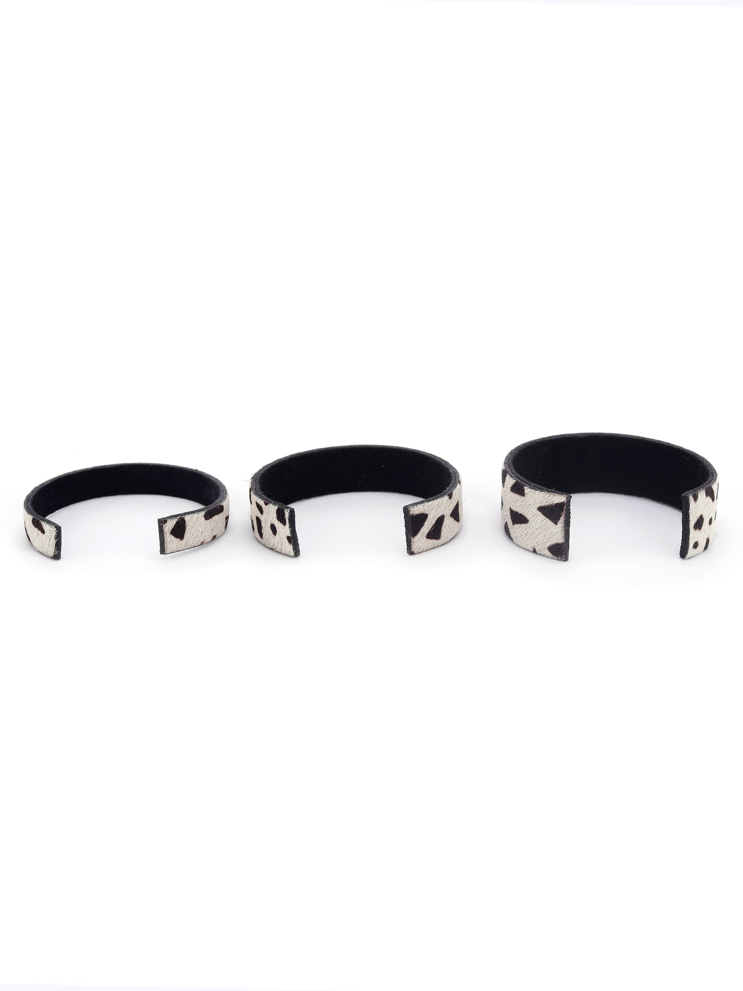 White Poli Bangle (Set of 3)