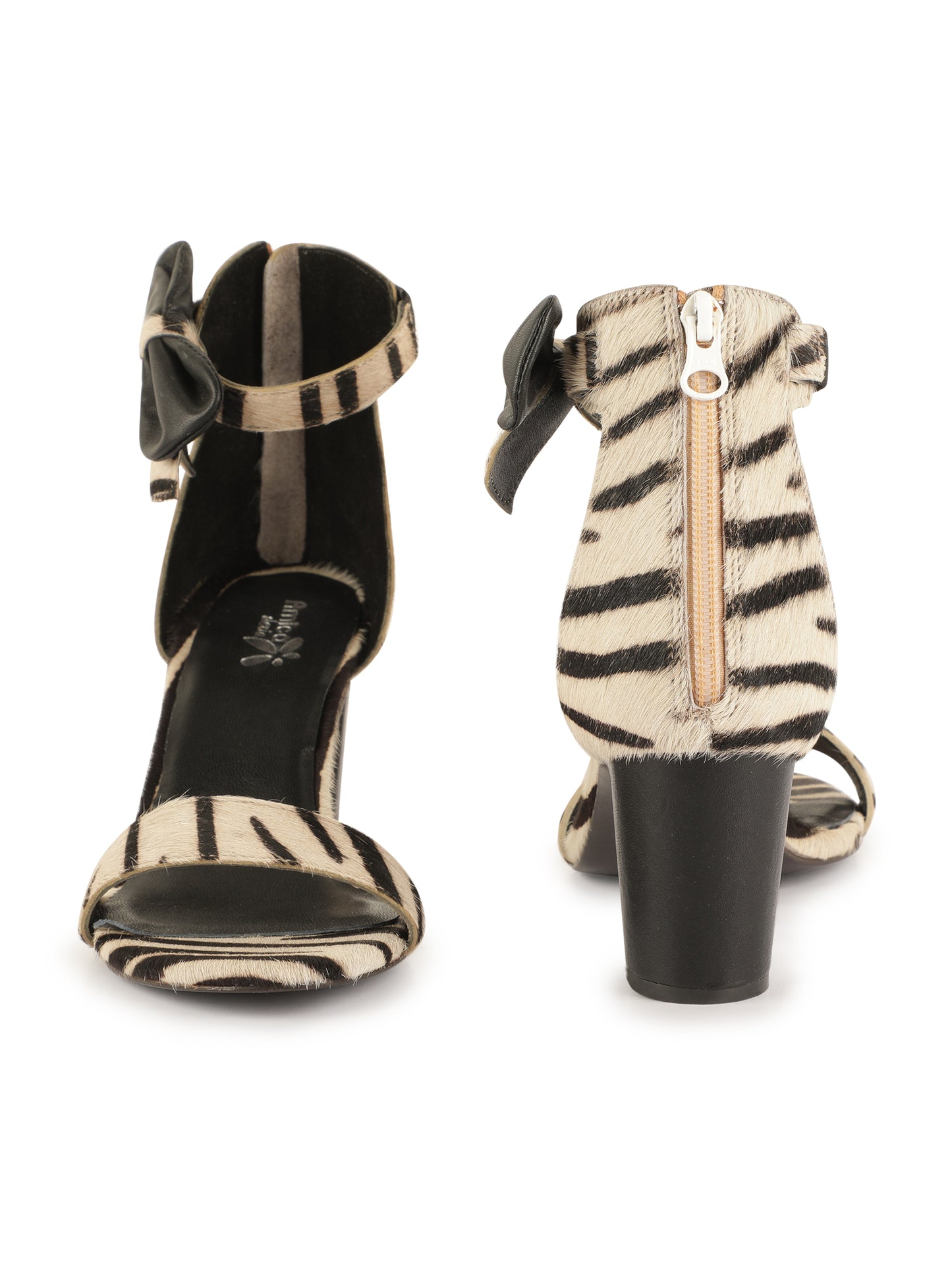 Black Tiger Design 3-inches Heels