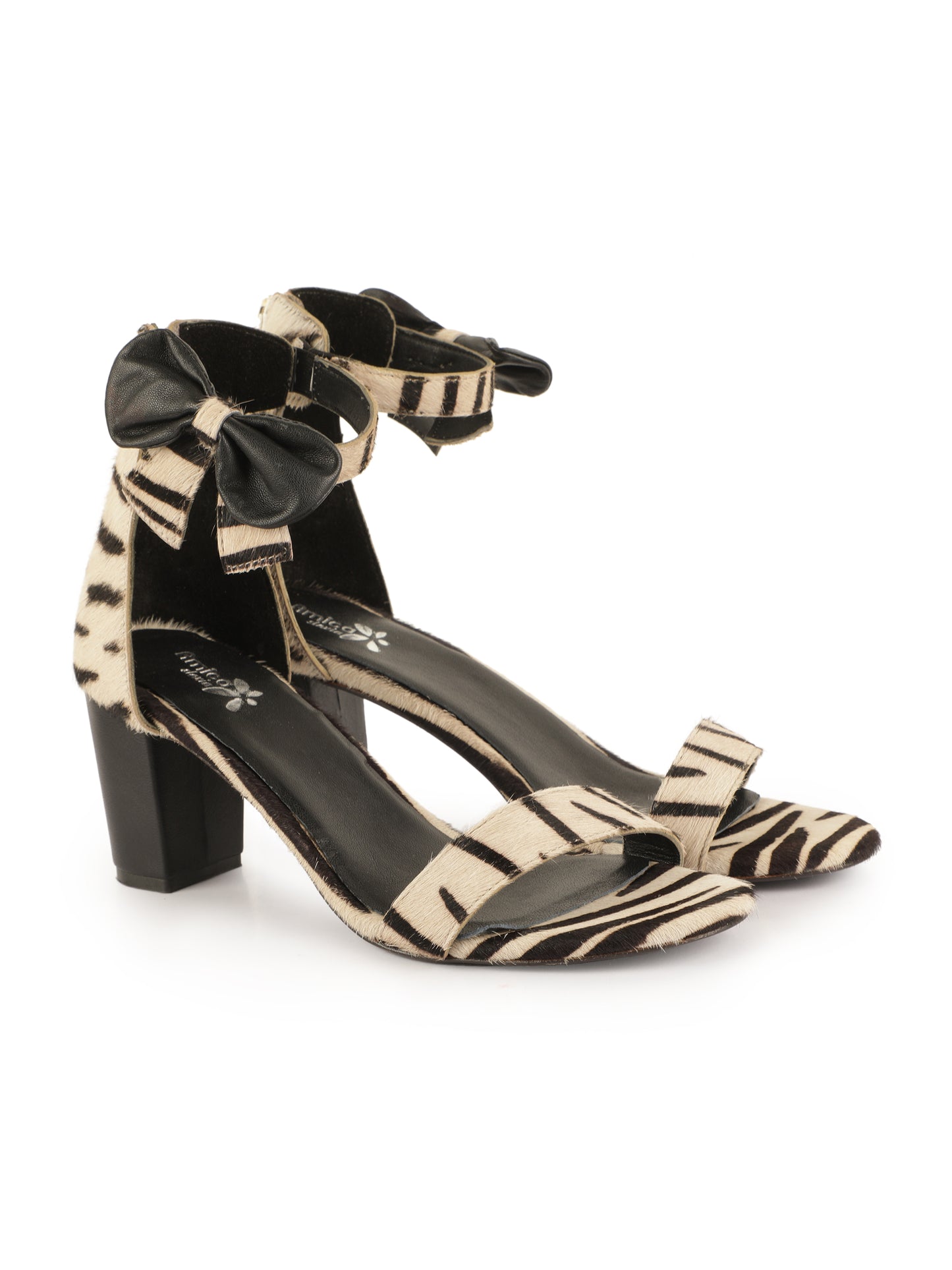 Black Tiger Design 3-inches Heels