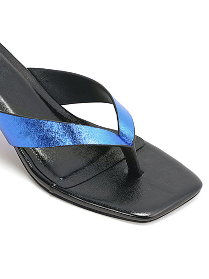 Amica Slexia Women’s Metallic Blue Heels