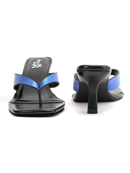 Amica Slexia Women’s Metallic Blue Heels